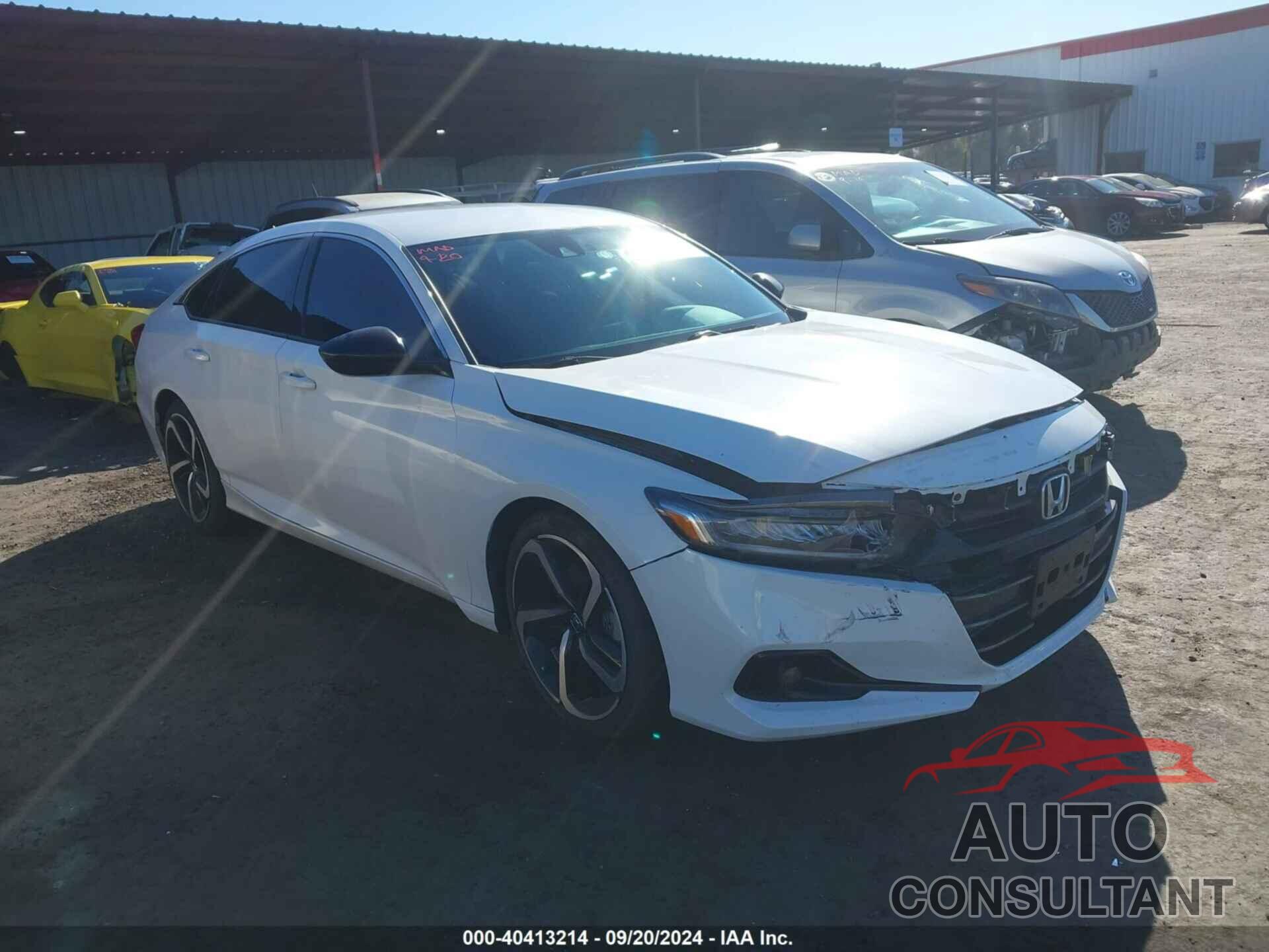 HONDA ACCORD 2021 - 1HGCV1F48MA092233