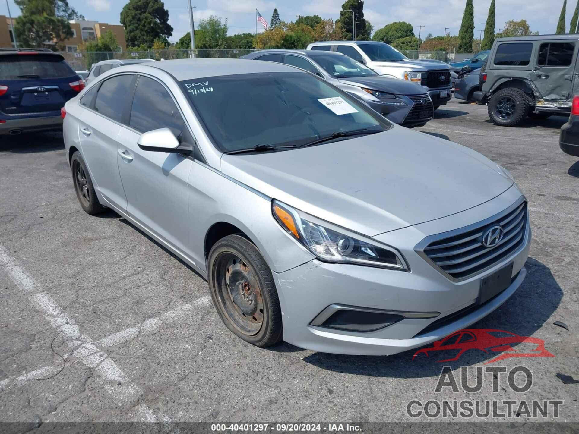 HYUNDAI SONATA 2017 - 5NPE24AF5HH571735