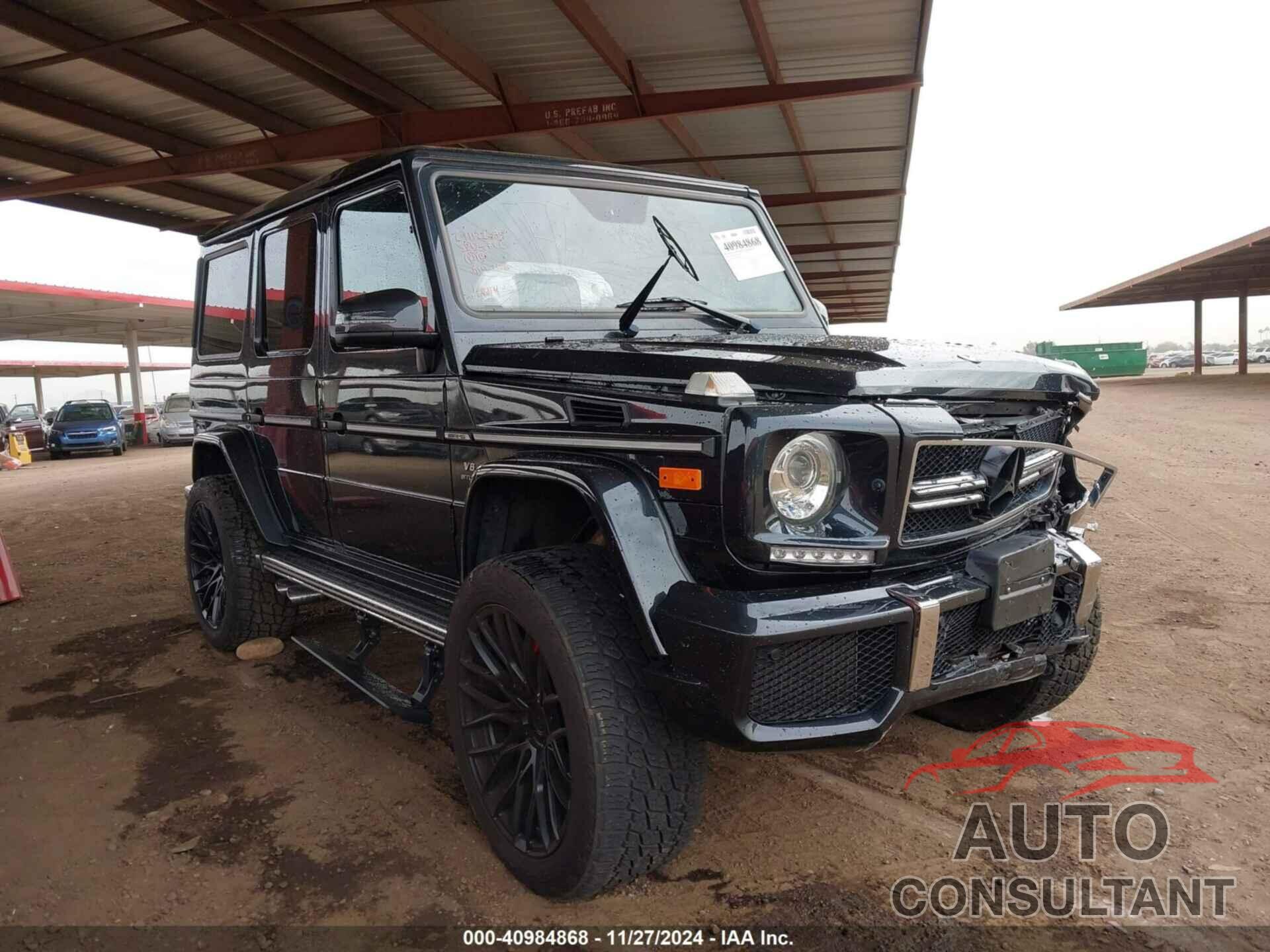 MERCEDES-BENZ AMG G 63 2016 - WDCYC7DF3GX254444