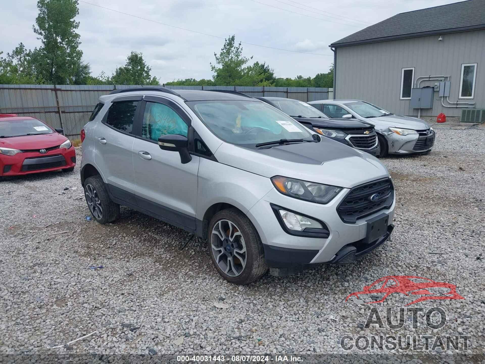 FORD ECOSPORT 2020 - MAJ6S3JL2LC333873