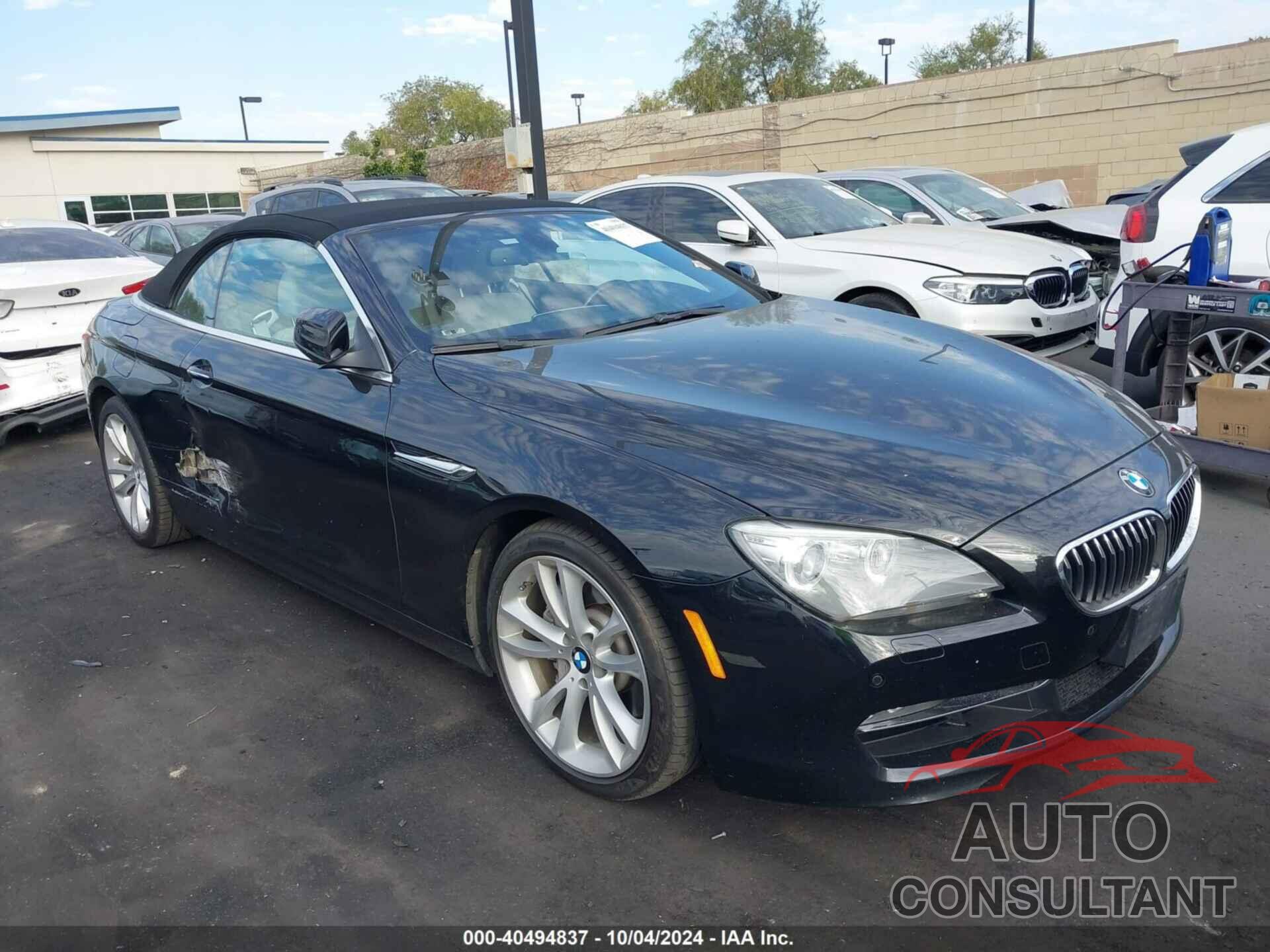 BMW 640I 2012 - WBALW7C58CC618792
