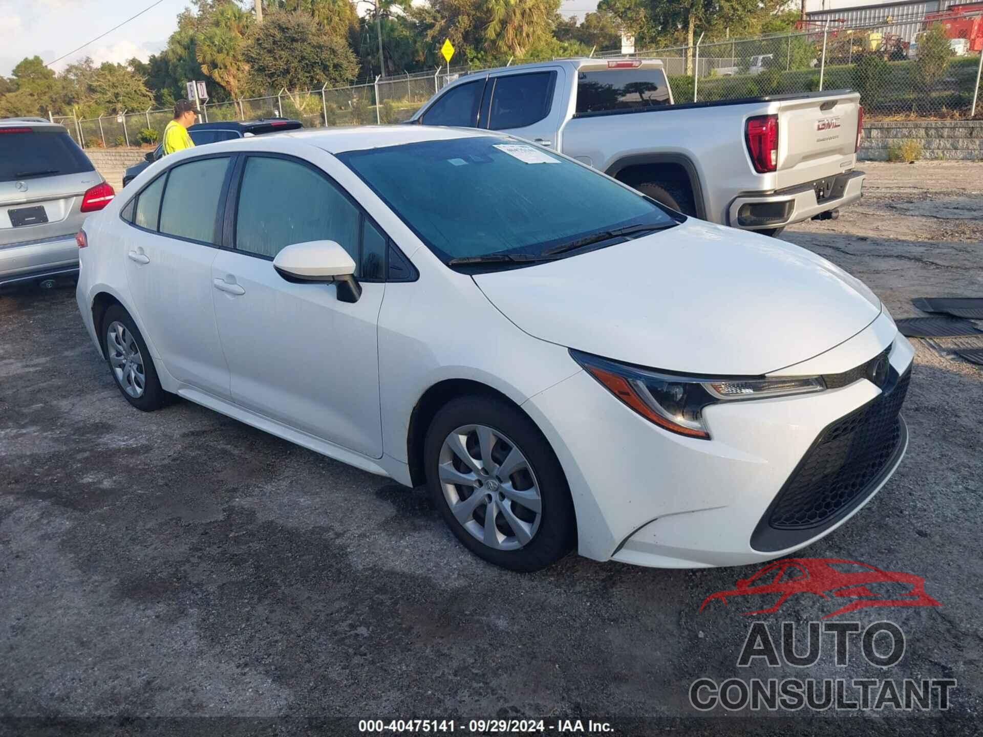 TOYOTA COROLLA 2021 - JTDEPMAEXMJ171907