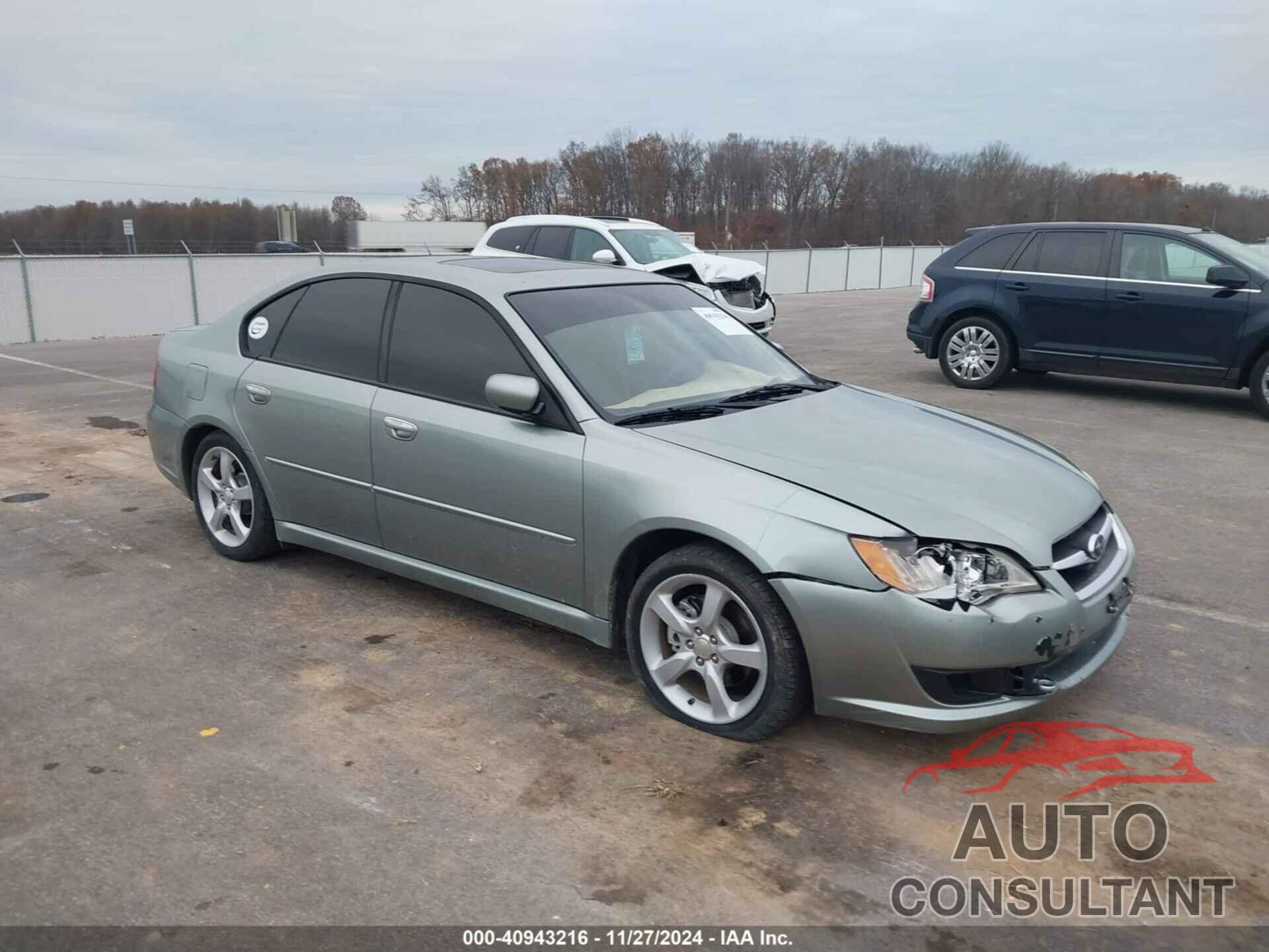 SUBARU LEGACY 2009 - 4S3BL616896224505