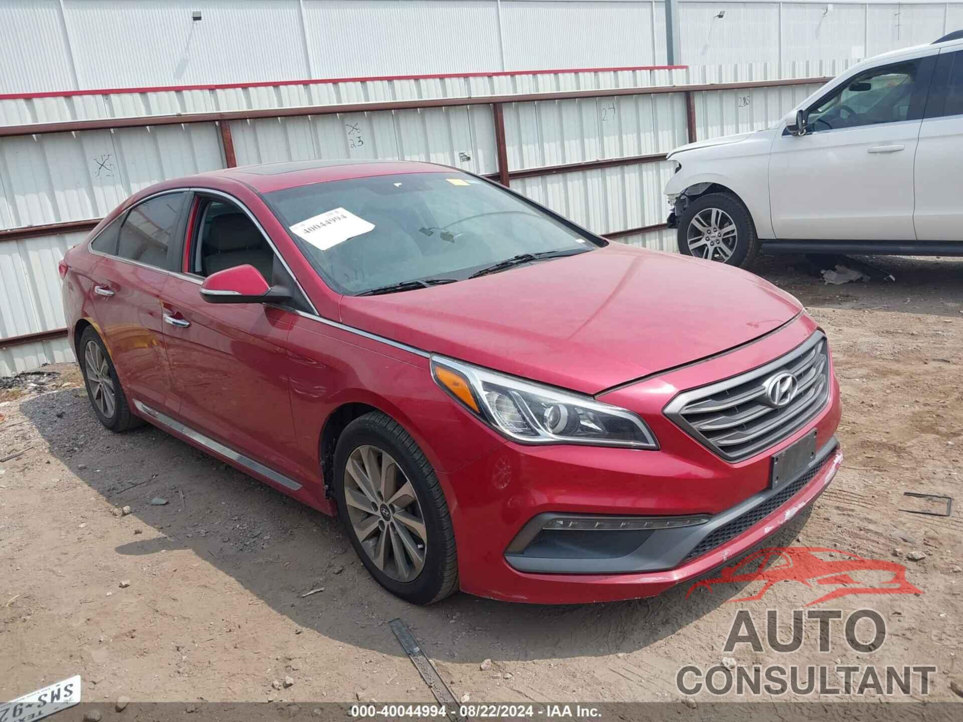 HYUNDAI SONATA 2017 - 5NPE34AF3HH576168