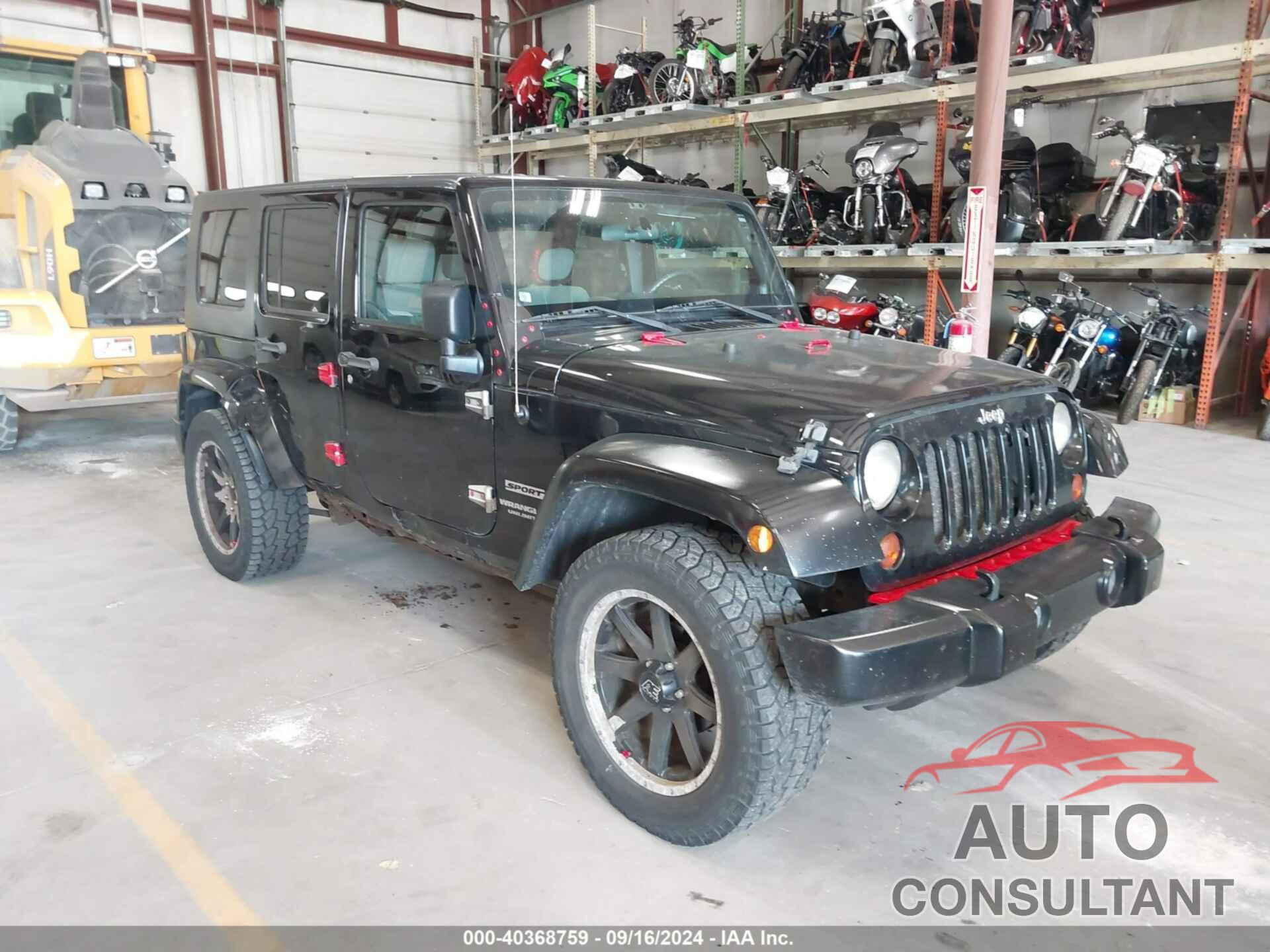 JEEP WRANGLER UNLIMITED 2010 - 1J4BA3H10AL100369