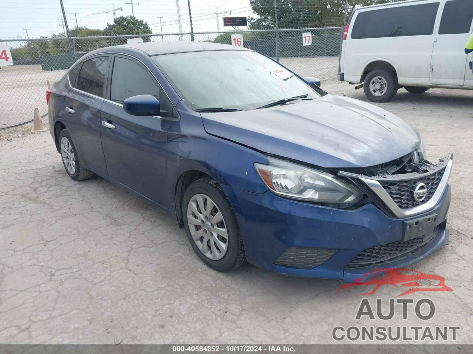 NISSAN SENTRA 2019 - 3N1AB7APXKY402283