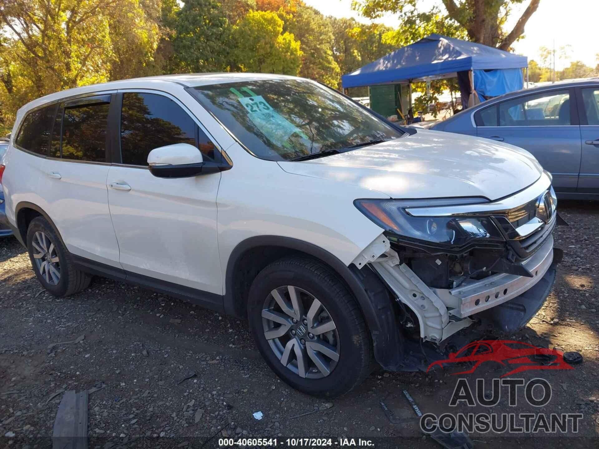 HONDA PILOT 2019 - 5FNYF6H57KB022098