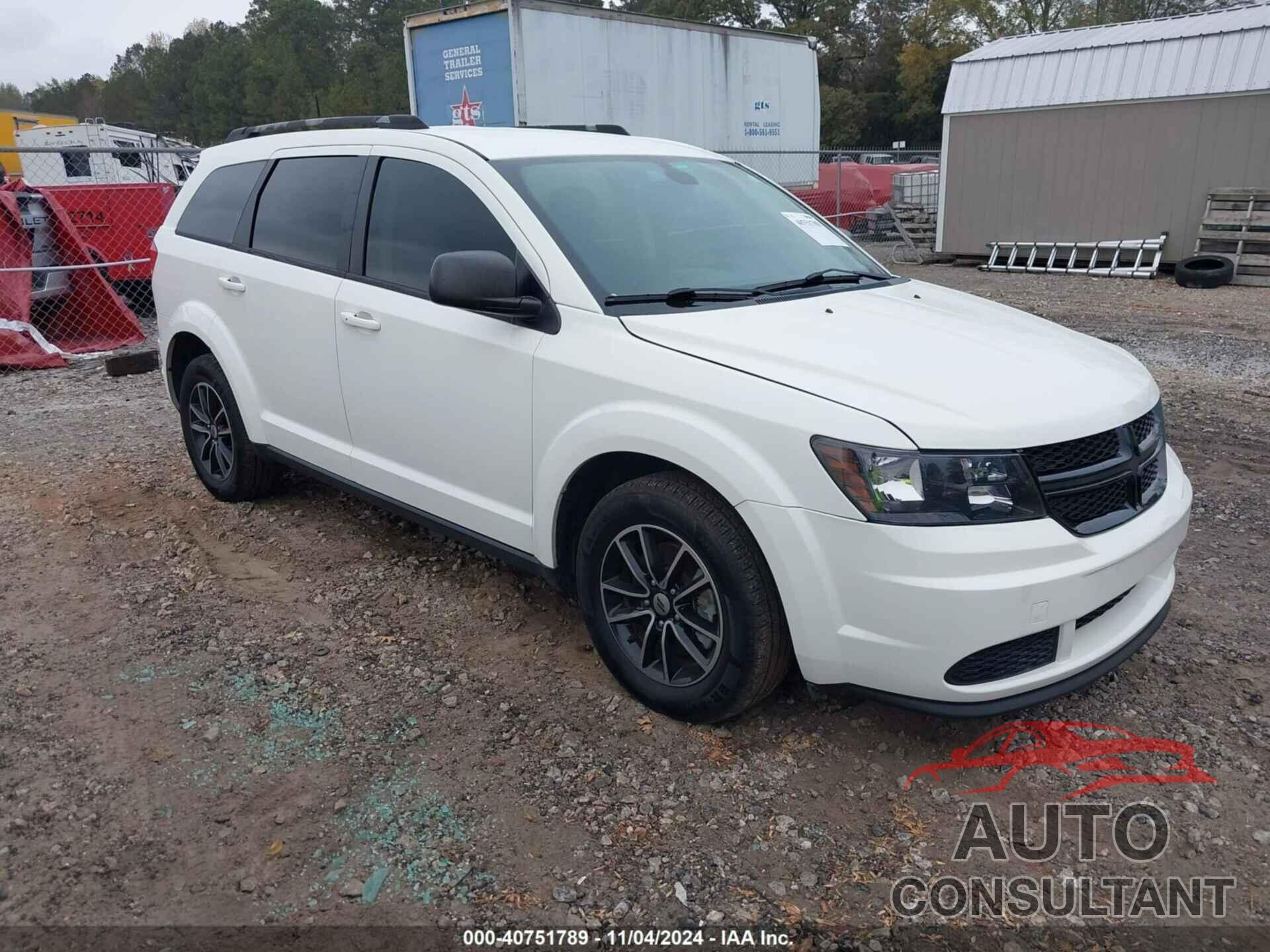 DODGE JOURNEY 2018 - 3C4PDCAB1JT506896