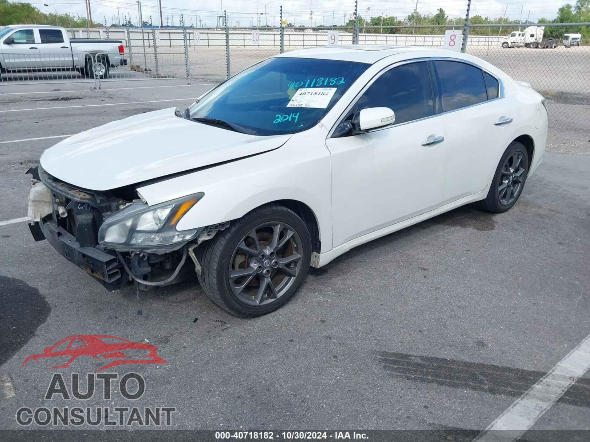 NISSAN MAXIMA 2014 - 1N4AA5AP6EC493995