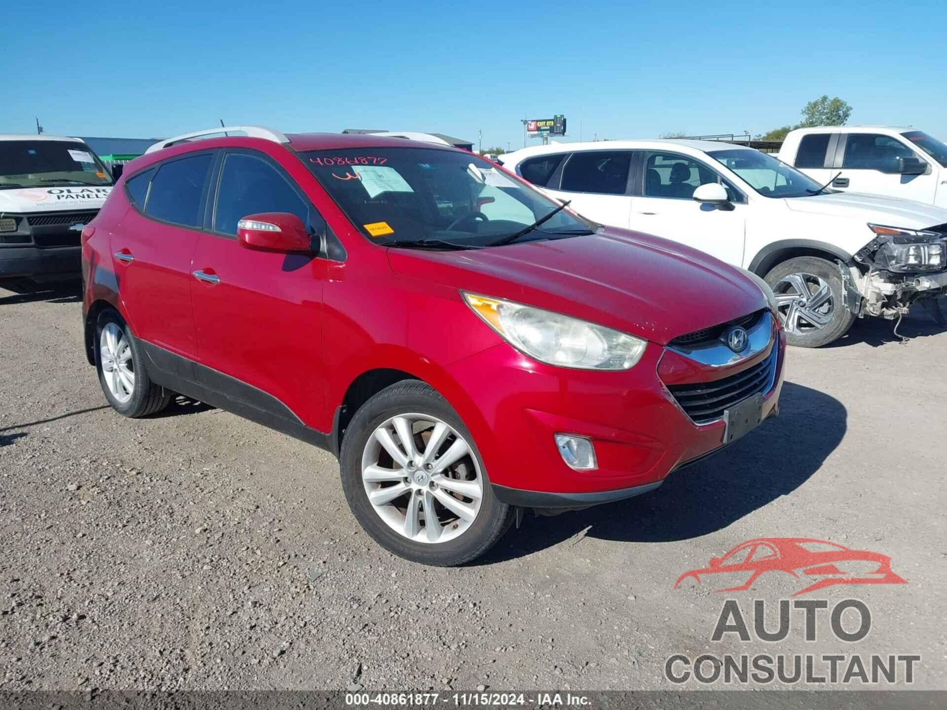 HYUNDAI TUCSON 2013 - KM8JU3AC1DU556167