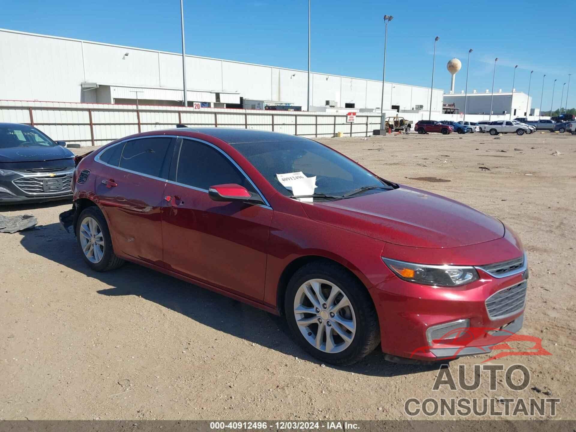 CHEVROLET MALIBU 2017 - 1G1ZE5ST0HF225629