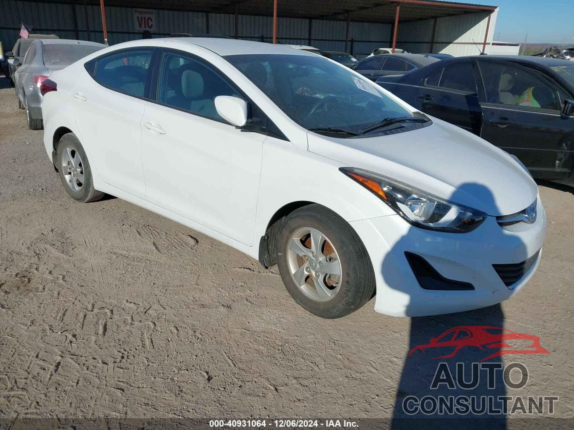 HYUNDAI ELANTRA 2015 - 5NPDH4AE9FH613399