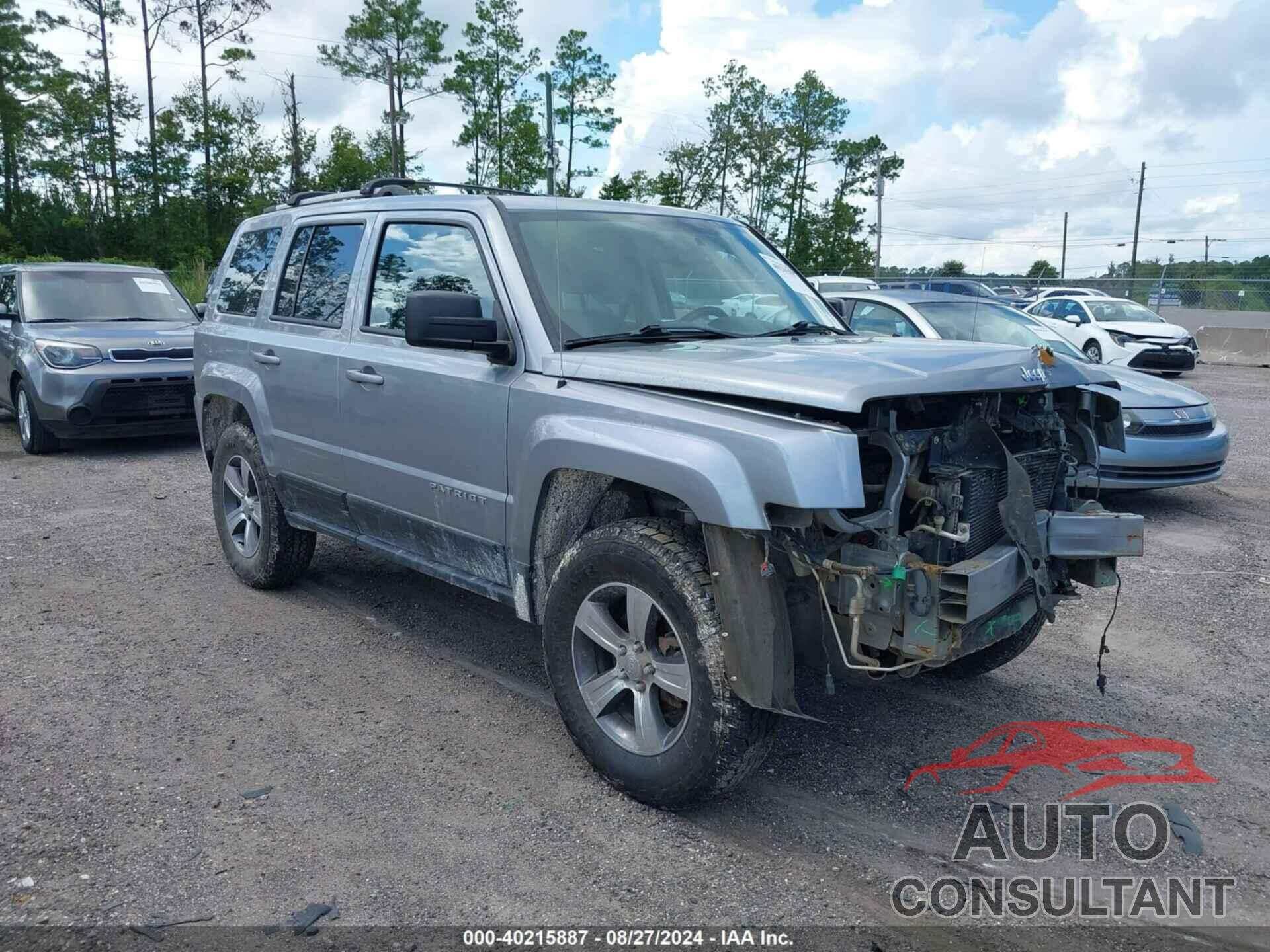 JEEP PATRIOT 2017 - 1C4NJRFB6HD152255