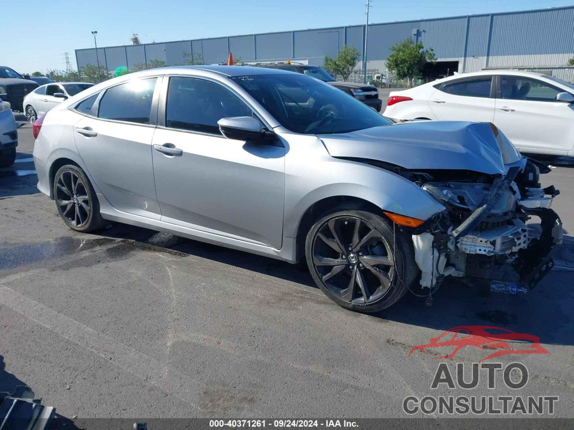 HONDA CIVIC 2019 - 2HGFC2F82KH505385