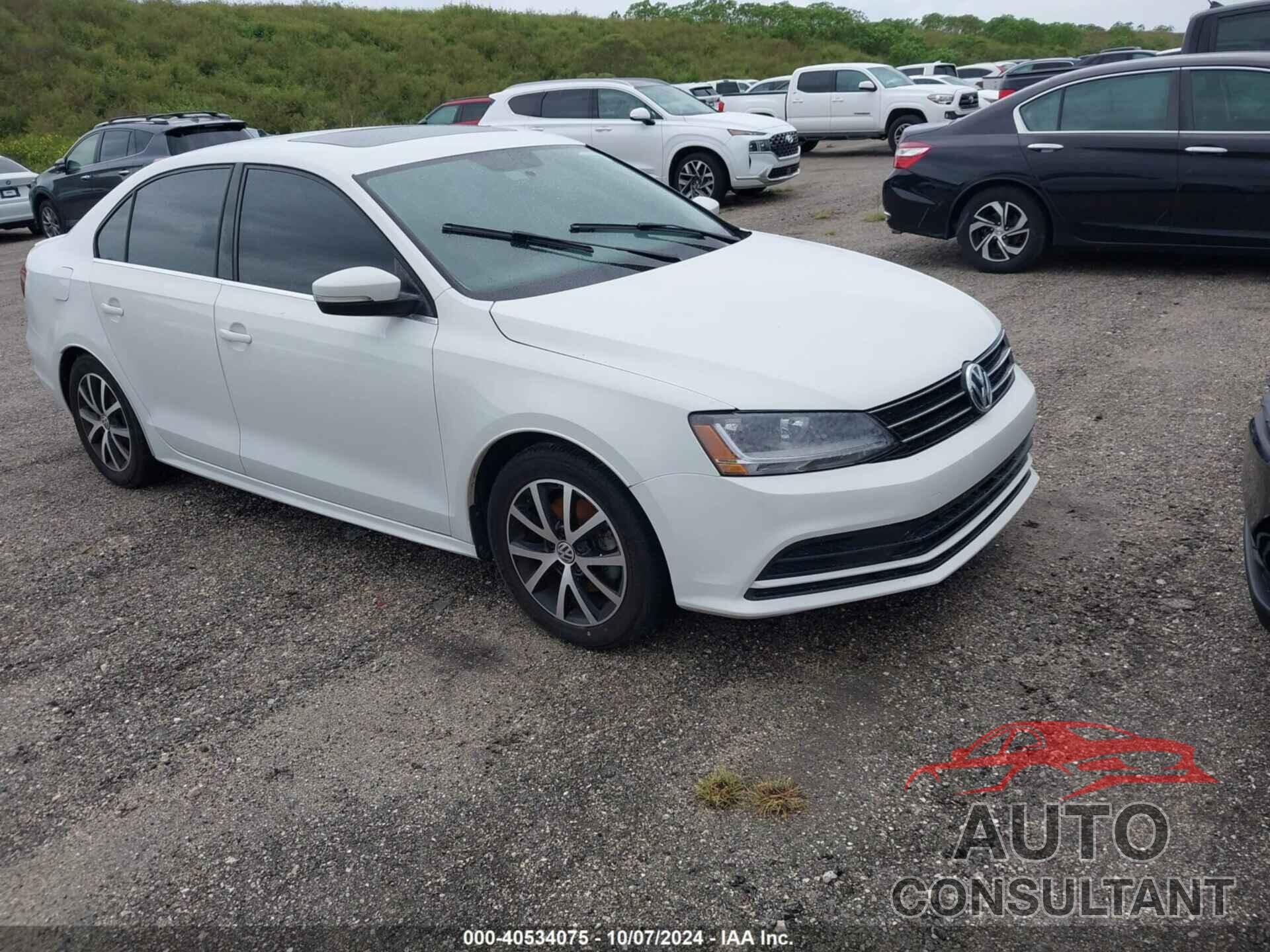 VOLKSWAGEN JETTA 2017 - 3VWDB7AJ7HM301849