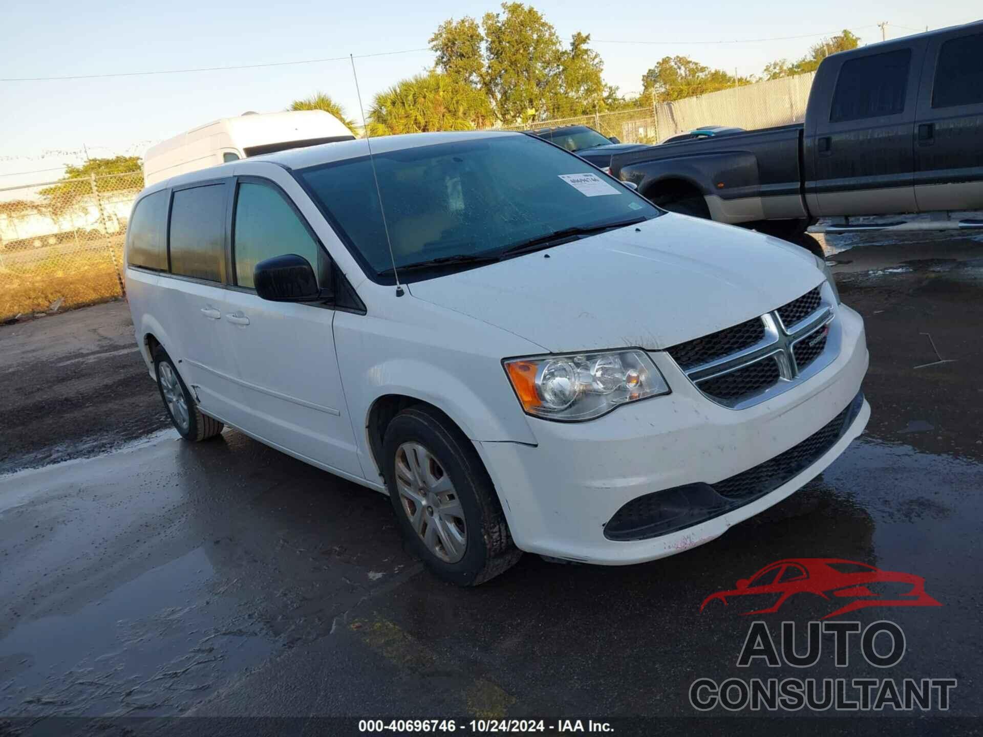 DODGE GRAND CARAVAN 2016 - 2C4RDGBG6GR284846