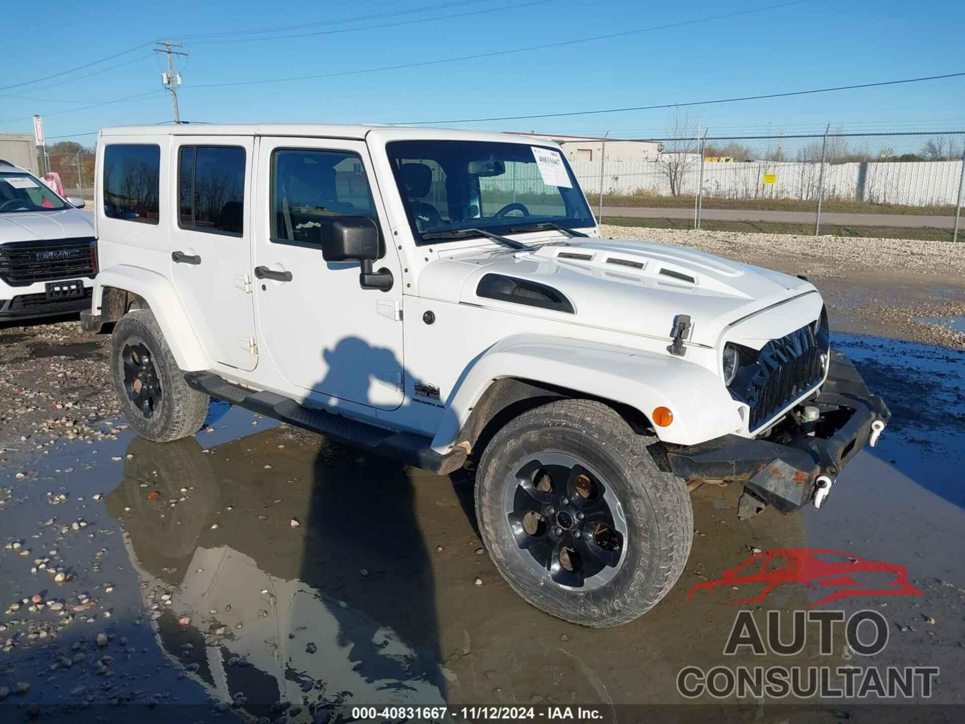 JEEP WRANGLER UNLIMITED 2014 - 1C4HJWEGXEL170669