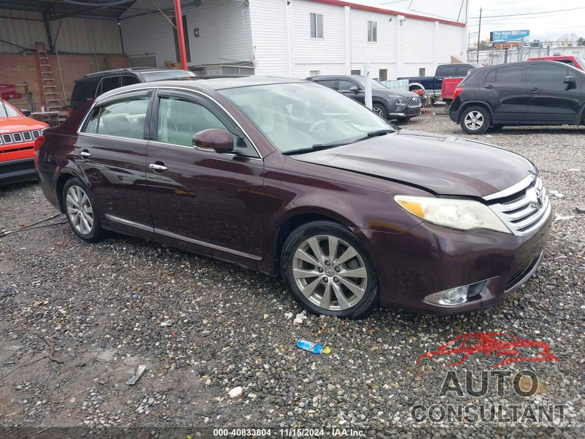 TOYOTA AVALON 2011 - 4T1BK3DB0BU392131