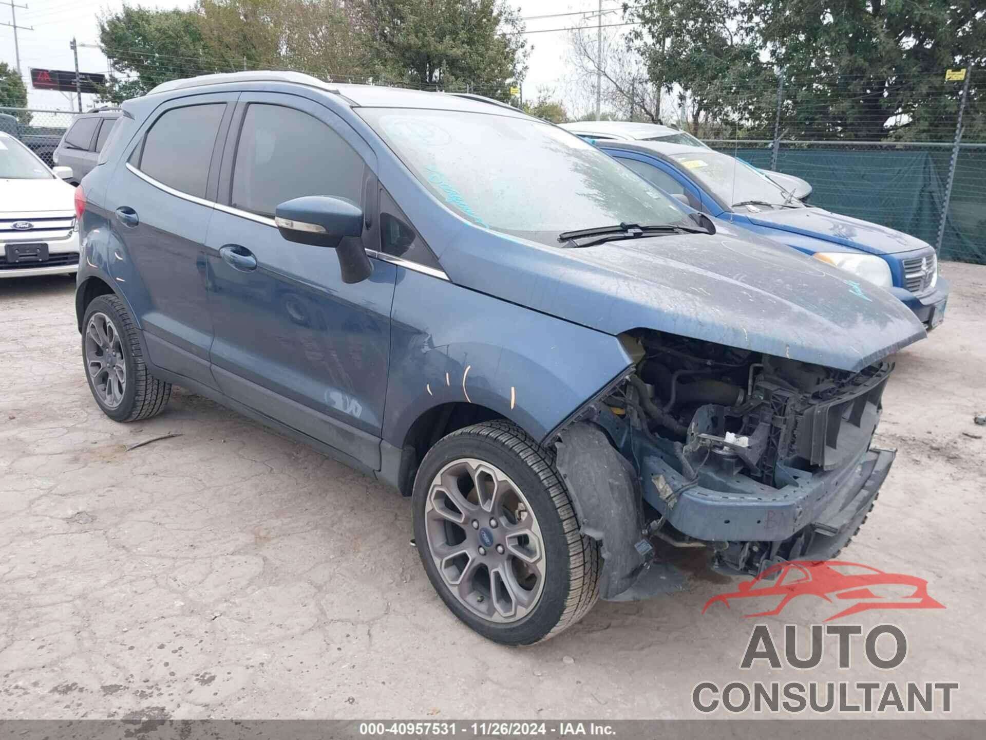 FORD ECOSPORT 2021 - MAJ3S2KE1MC447944