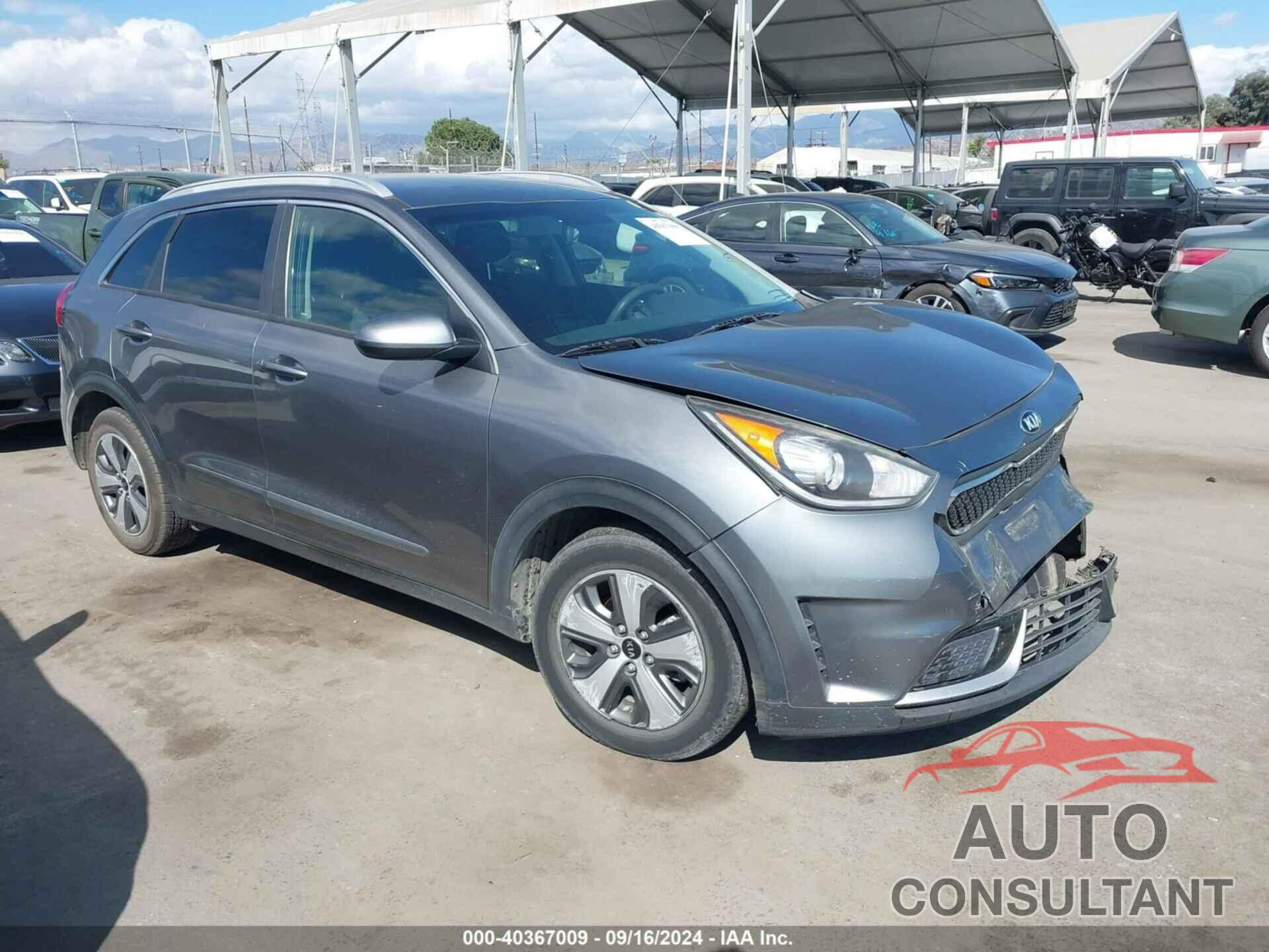 KIA NIRO 2017 - KNDCB3LC6H5104683