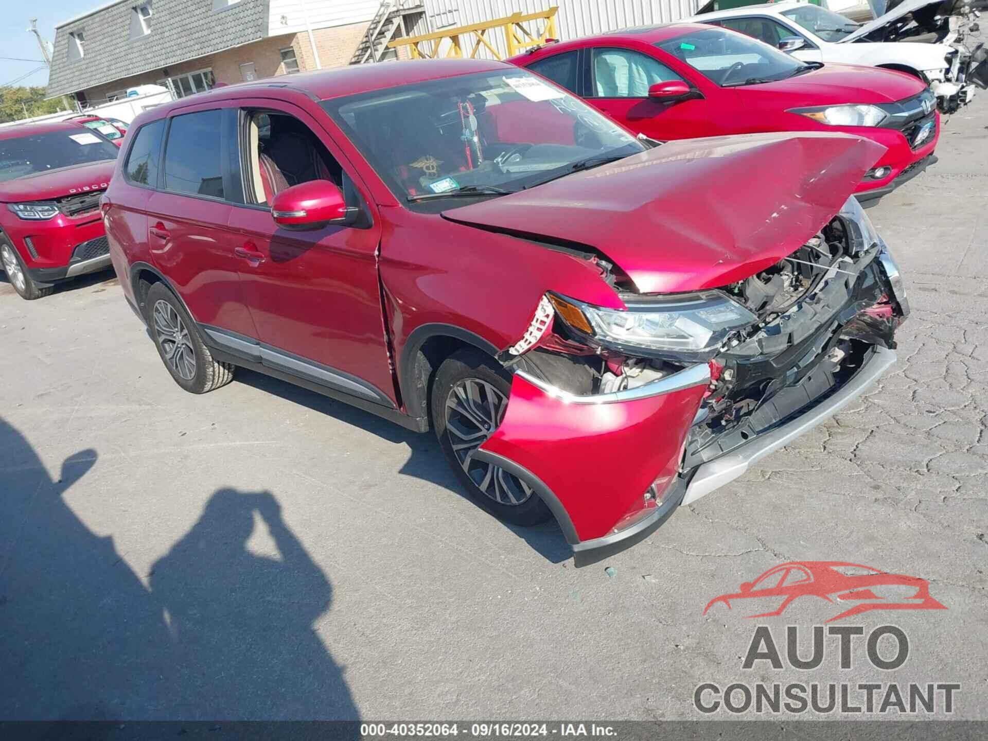 MITSUBISHI OUTLANDER 2018 - JA4AZ3A35JZ037749