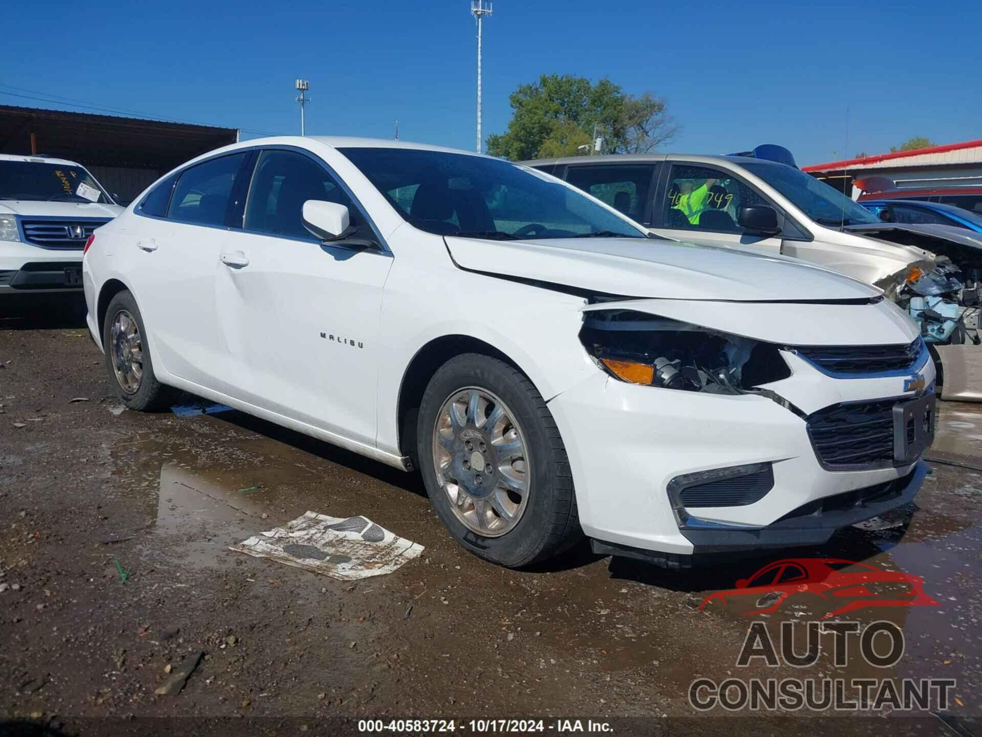 CHEVROLET MALIBU 2017 - 1G1ZE5STXHF291993