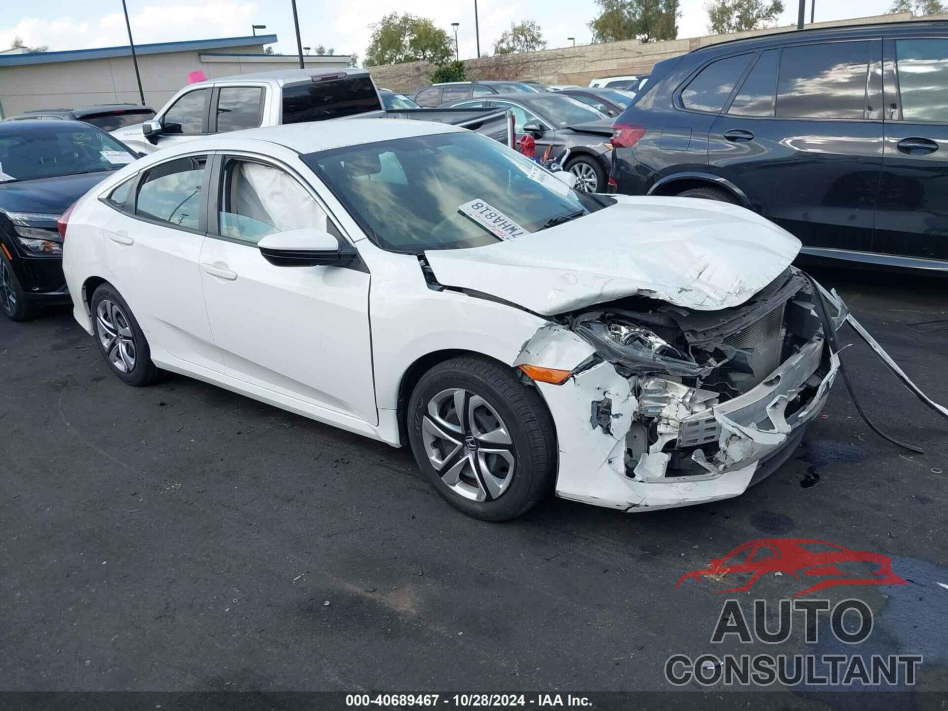 HONDA CIVIC 2017 - 19XFC2F56HE209195