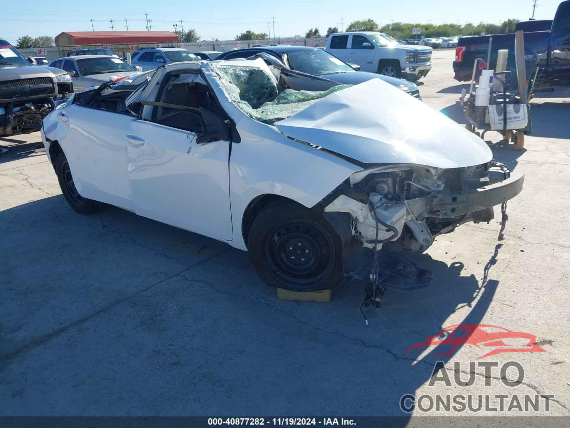 TOYOTA COROLLA 2019 - 5YFBURHE7KP886568