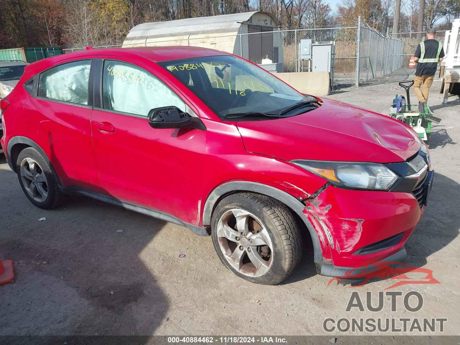 HONDA HR-V 2016 - 3CZRU5H36GM721996