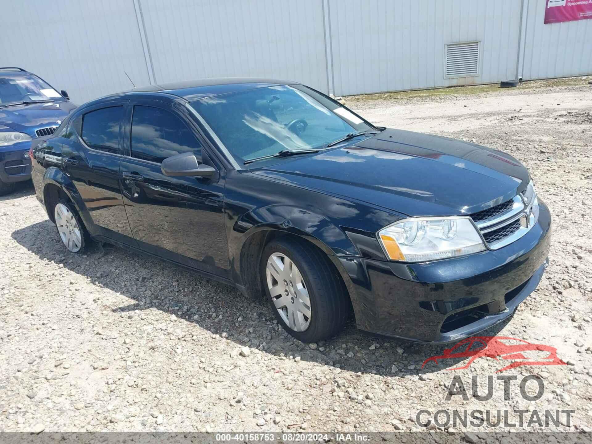 DODGE AVENGER 2014 - 1C3CDZAB8EN174404