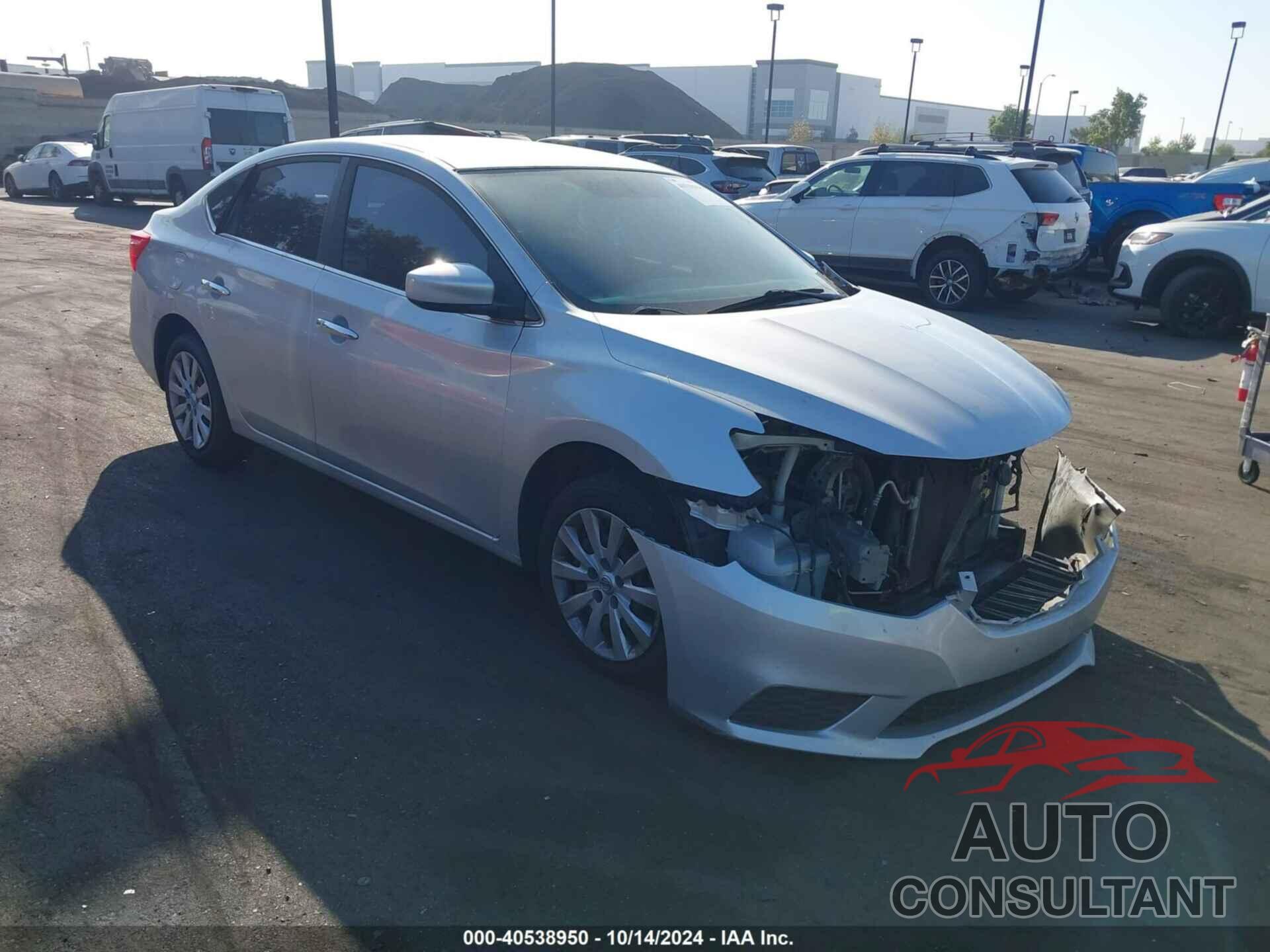 NISSAN SENTRA 2016 - 3N1AB7AP1GY282168