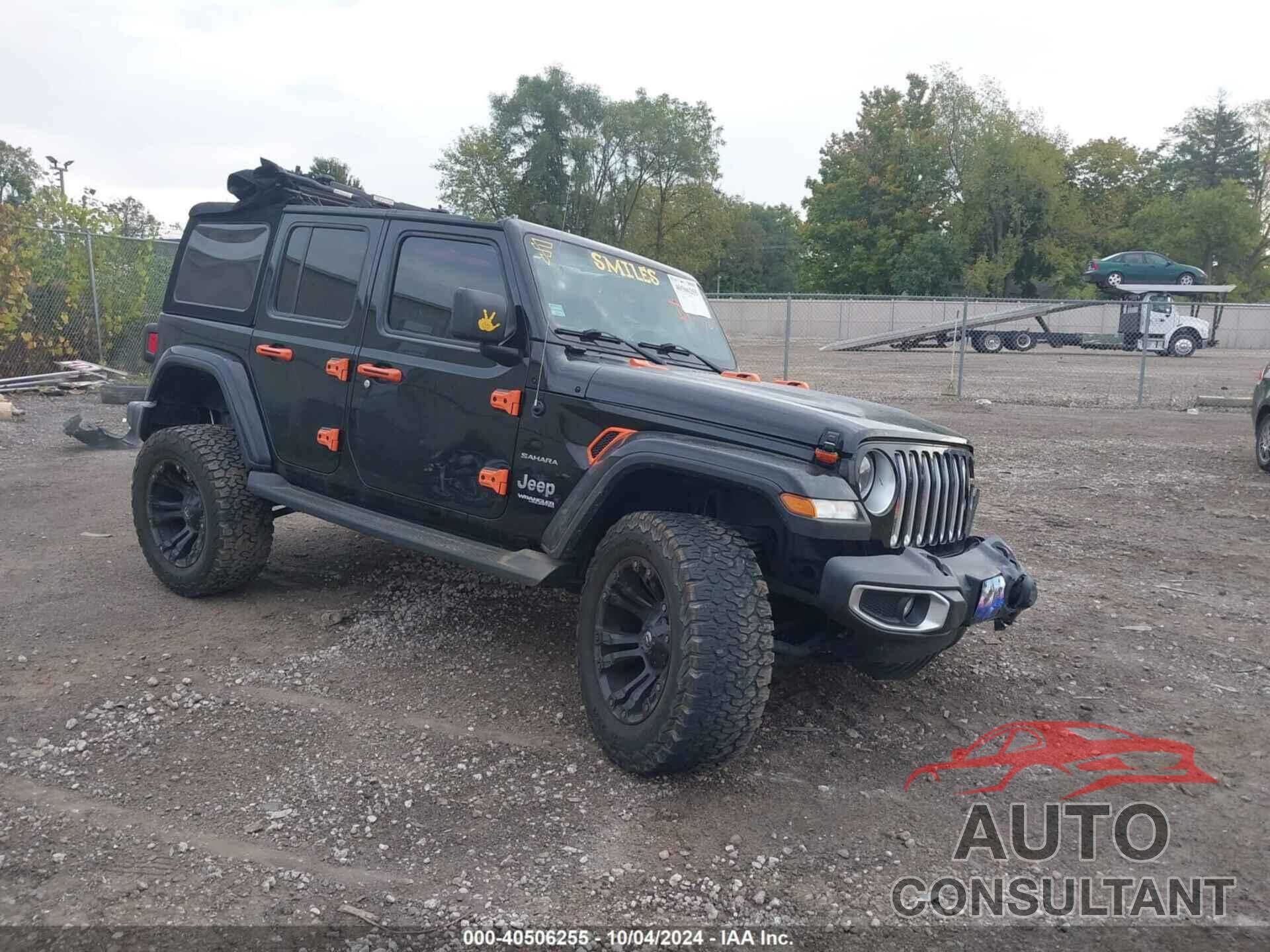 JEEP WRANGLER UNLIMITED 2019 - 1C4HJXEG1KW608396