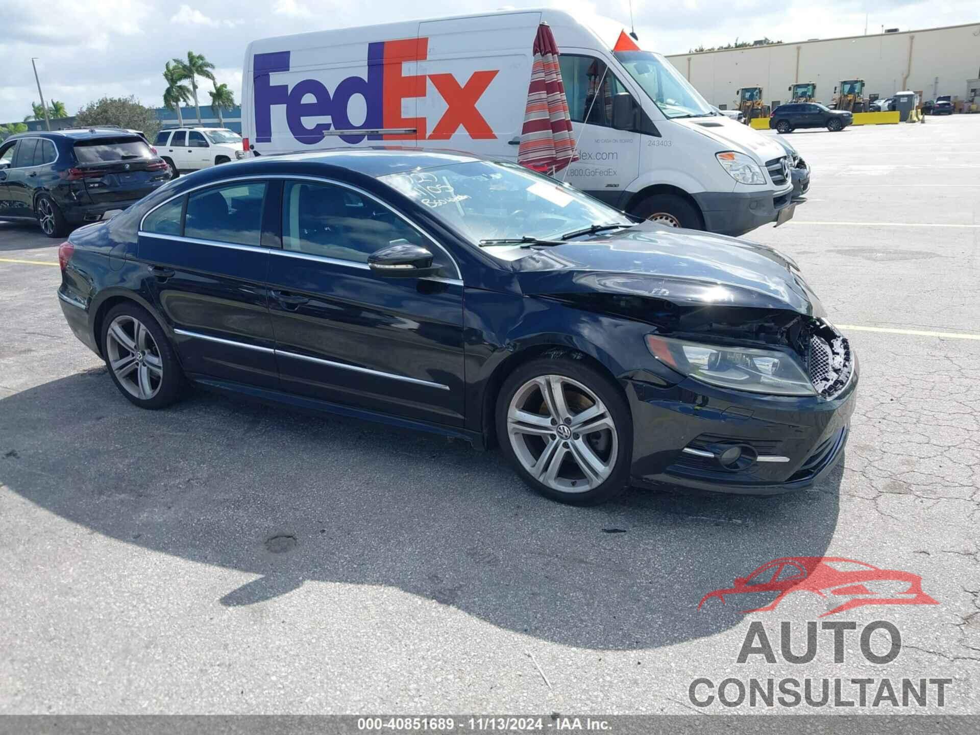 VOLKSWAGEN CC 2013 - WVWBP7AN8DE547727