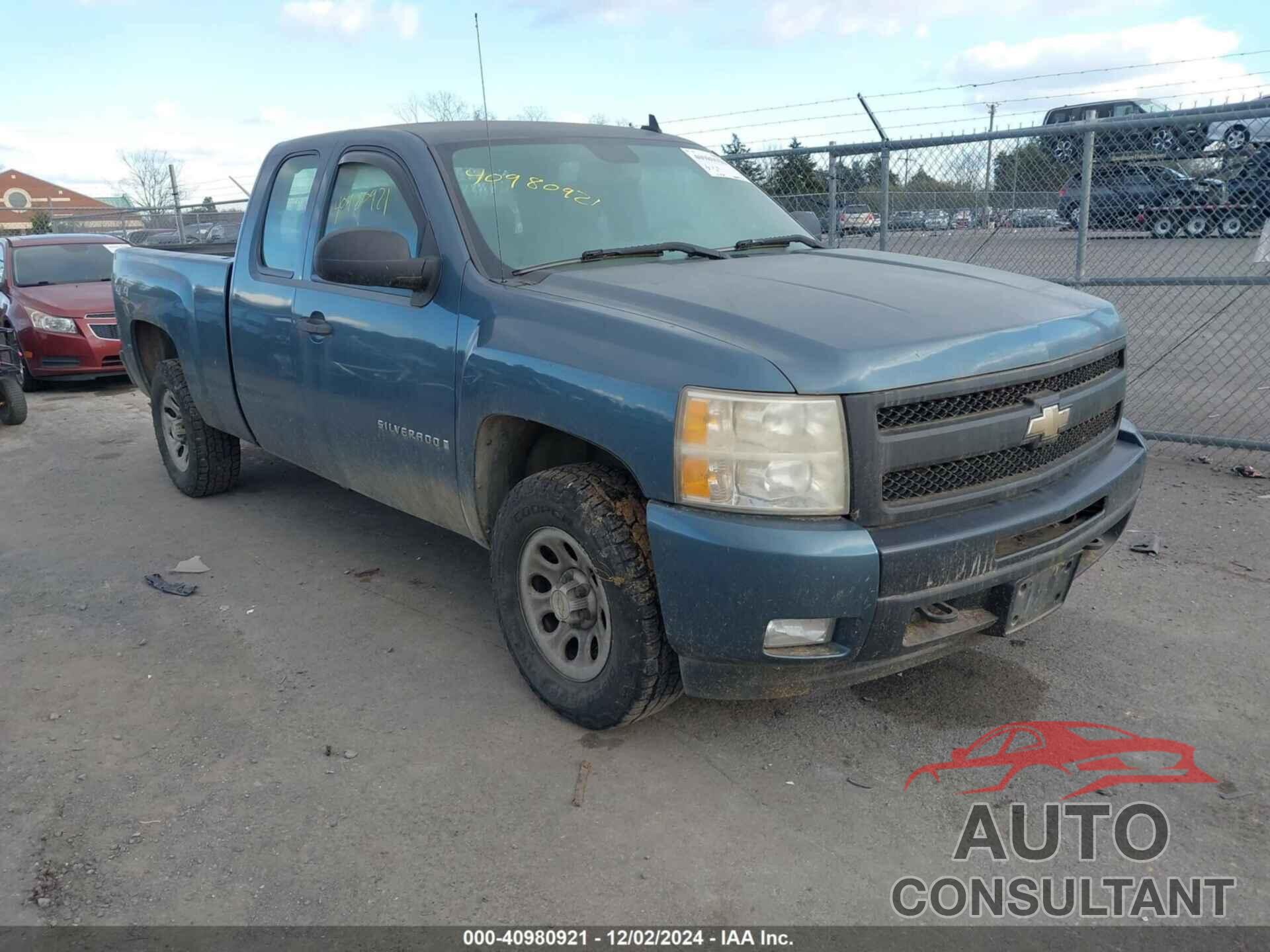 CHEVROLET SILVERADO 1500 2009 - 1GCEK19049Z276084