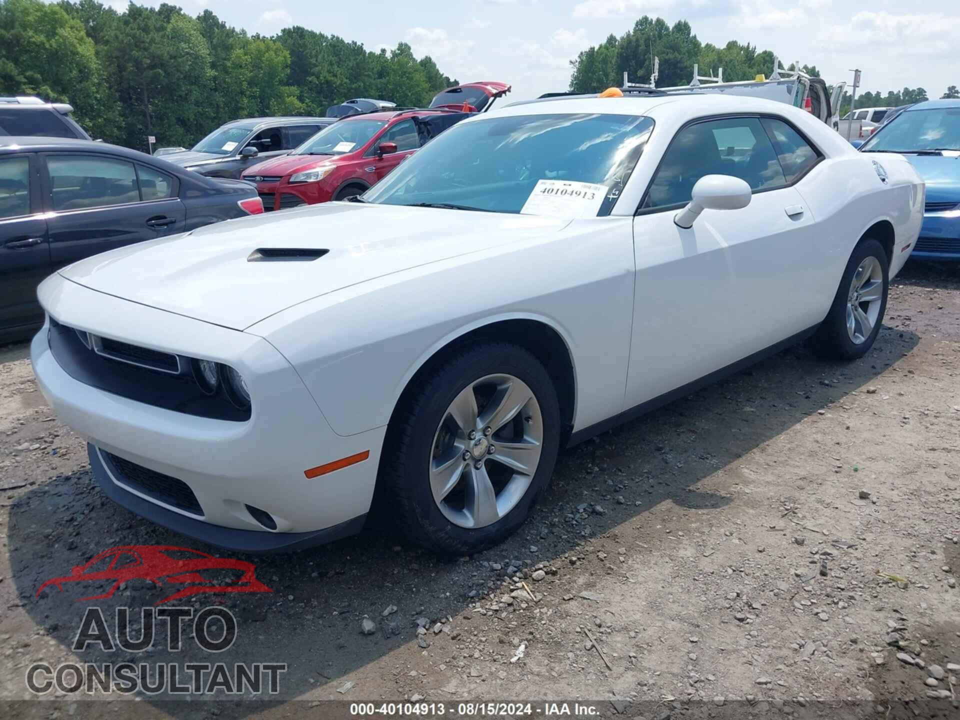 DODGE CHALLENGER 2016 - 2C3CDZAG0GH338493