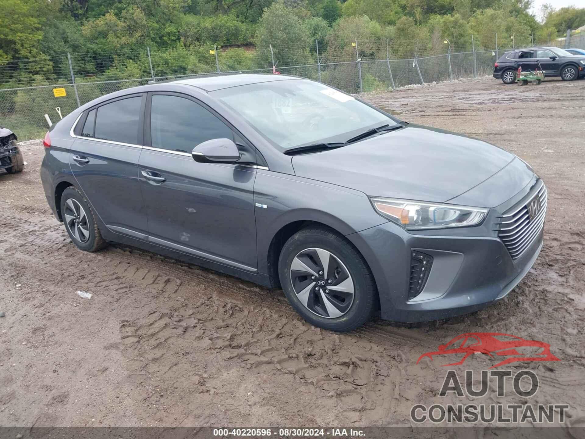 HYUNDAI IONIQ HYBRID 2019 - KMHC75LC7KU130778
