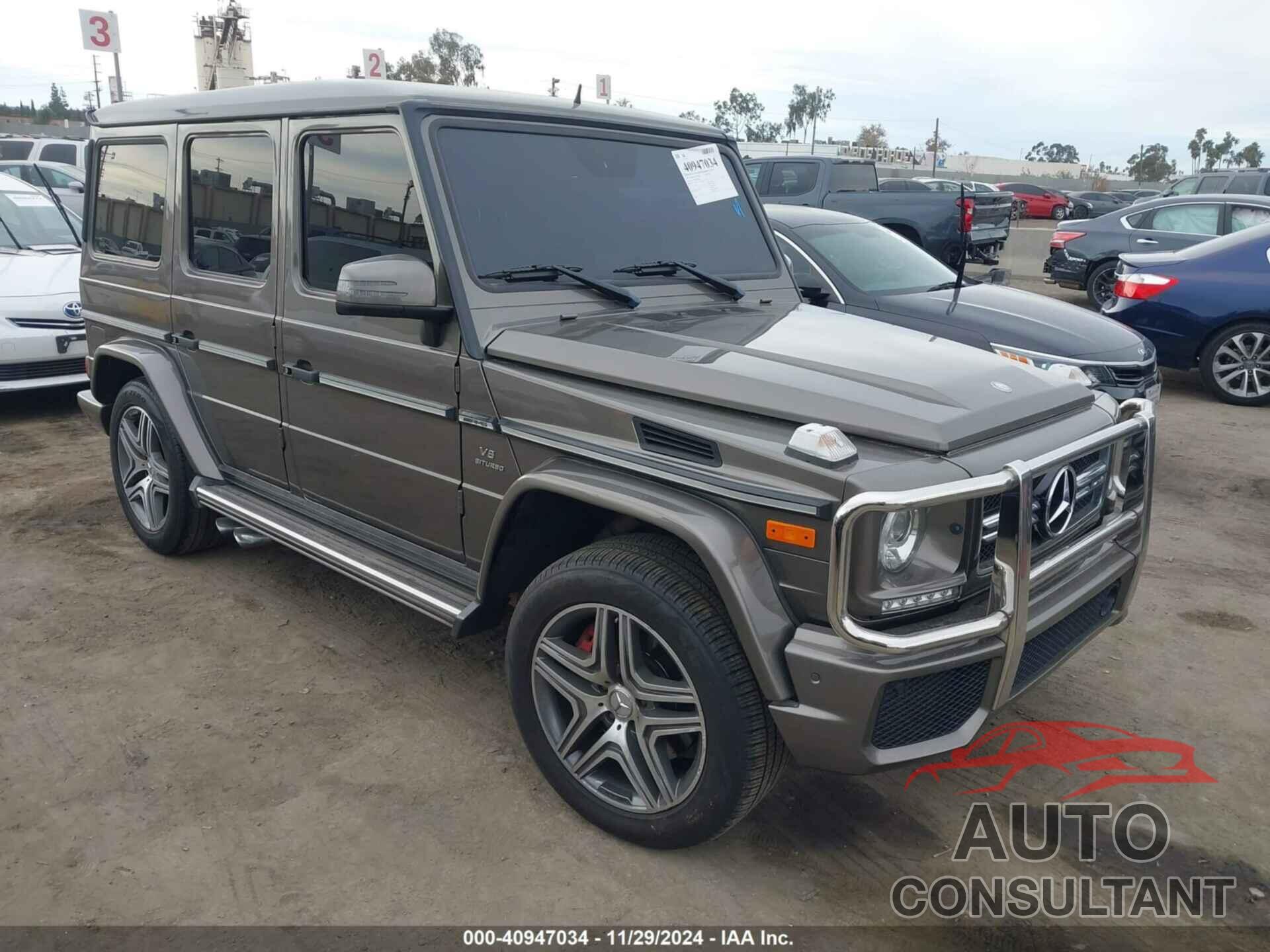 MERCEDES-BENZ AMG G 63 2016 - WDCYC7DF8GX247425
