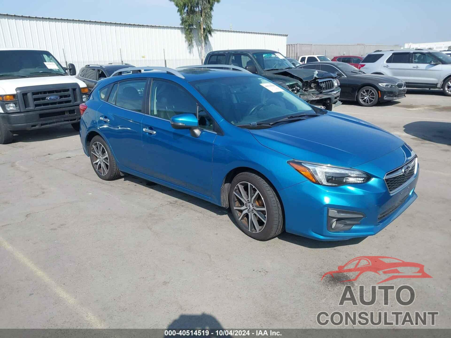 SUBARU IMPREZA 2018 - 4S3GTAN62J3725995