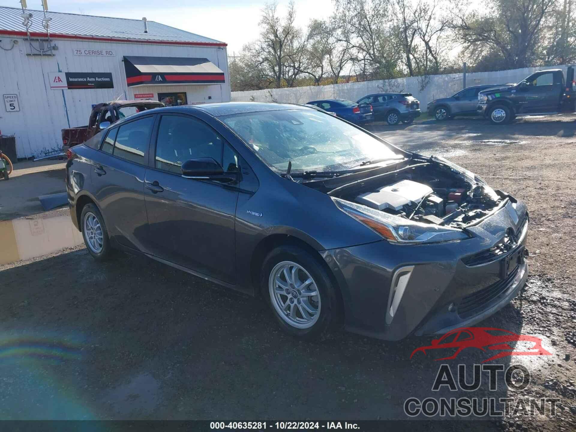 TOYOTA PRIUS 2019 - JTDL9RFU7K3002721