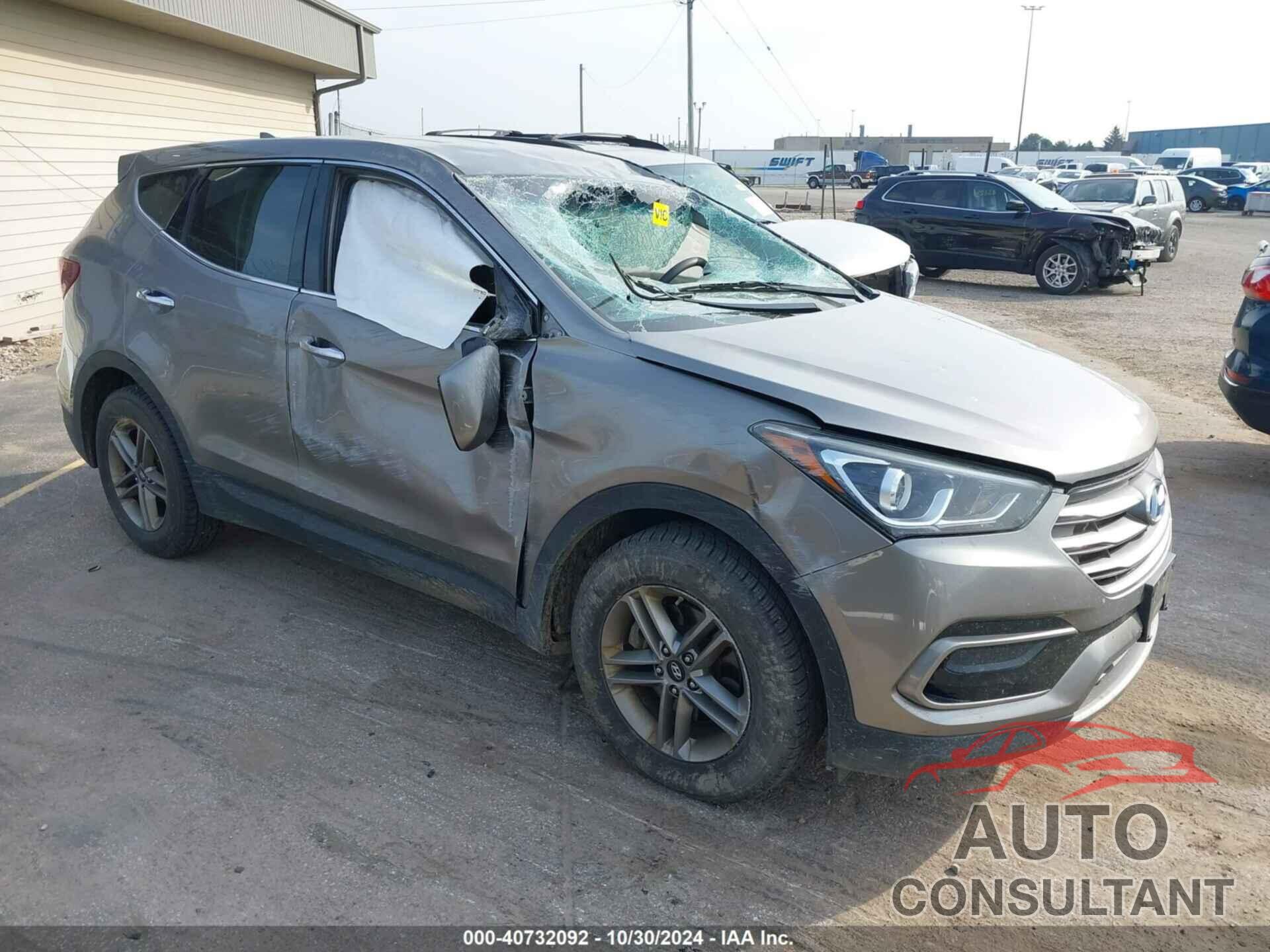 HYUNDAI SANTA FE SPORT 2017 - 5XYZTDLB8HG397983