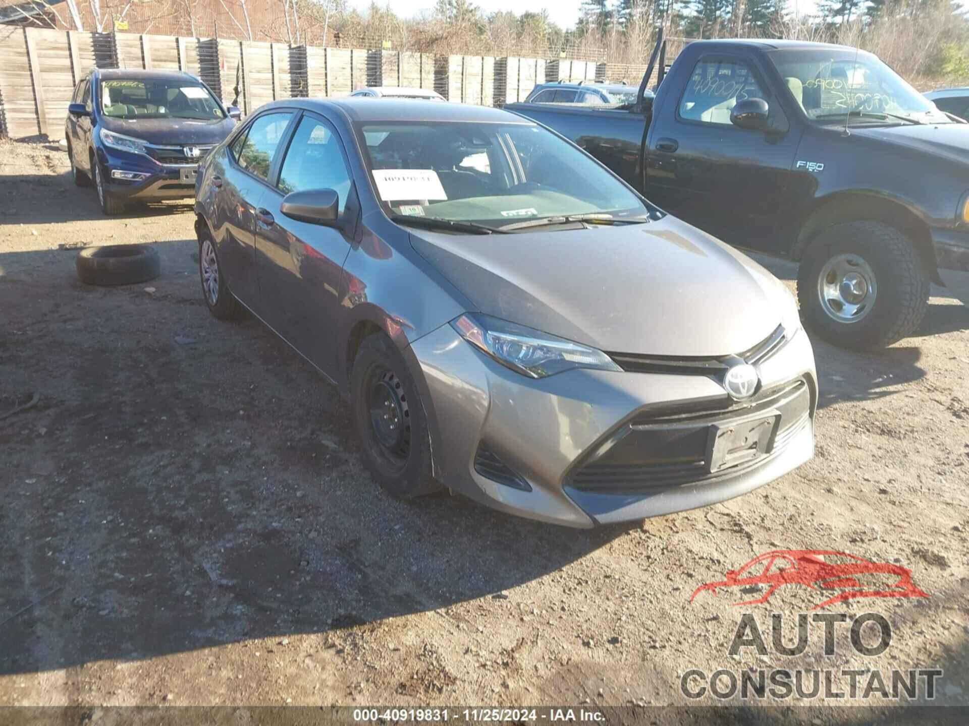 TOYOTA COROLLA 2018 - 2T1BURHE8JC983907