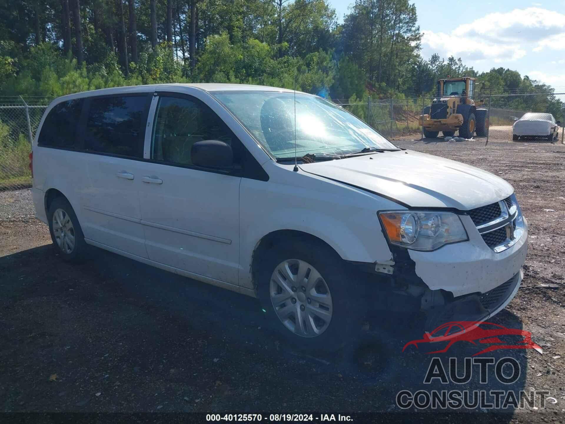 DODGE GRAND CARAVAN 2016 - 2C4RDGBGXGR122802