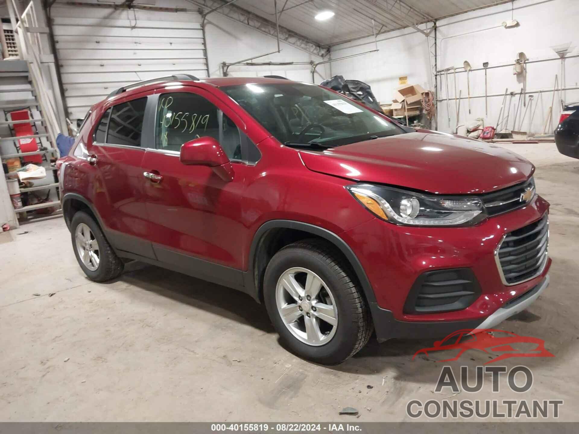 CHEVROLET TRAX 2018 - 3GNCJPSB2JL374333