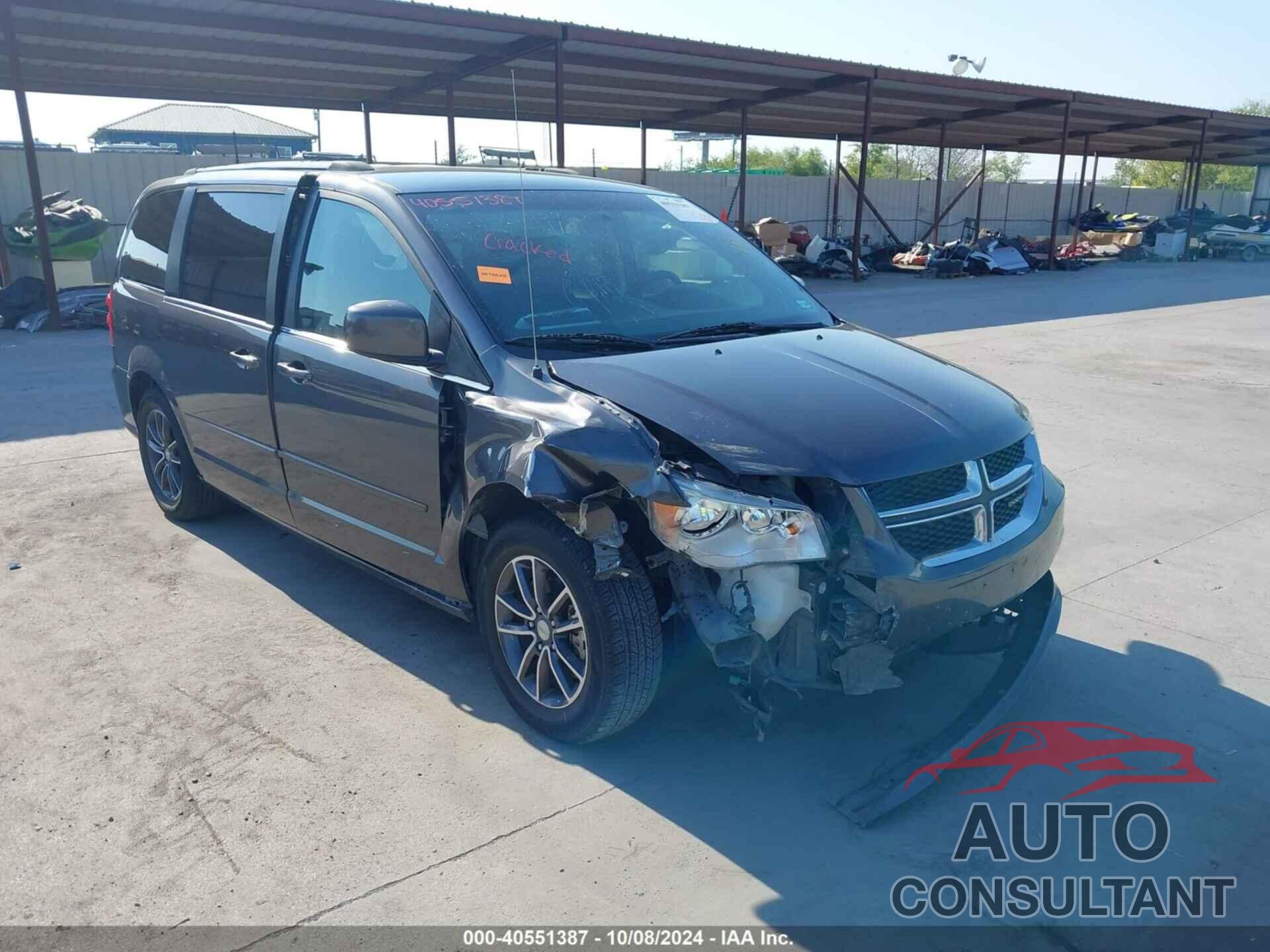 DODGE GRAND CARAVAN 2017 - 2C4RDGCG5HR619837