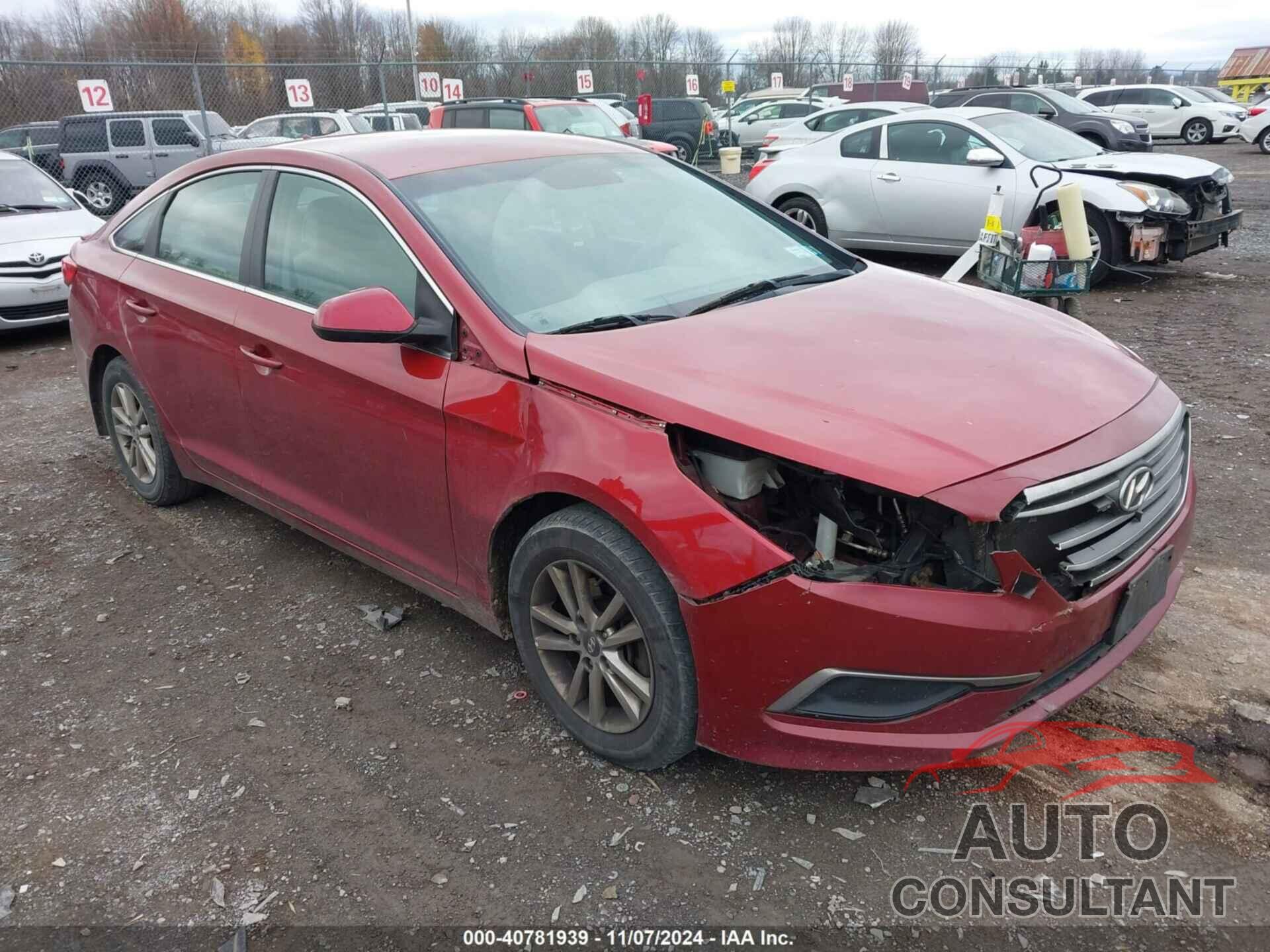 HYUNDAI SONATA 2016 - 5NPE24AF9GH314849