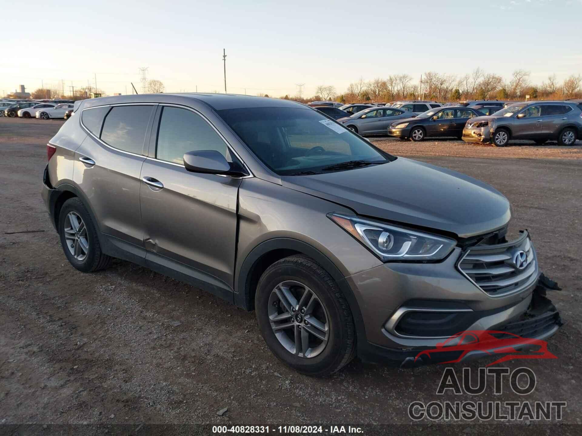 HYUNDAI SANTA FE SPORT 2018 - 5NMZTDLB3JH108018