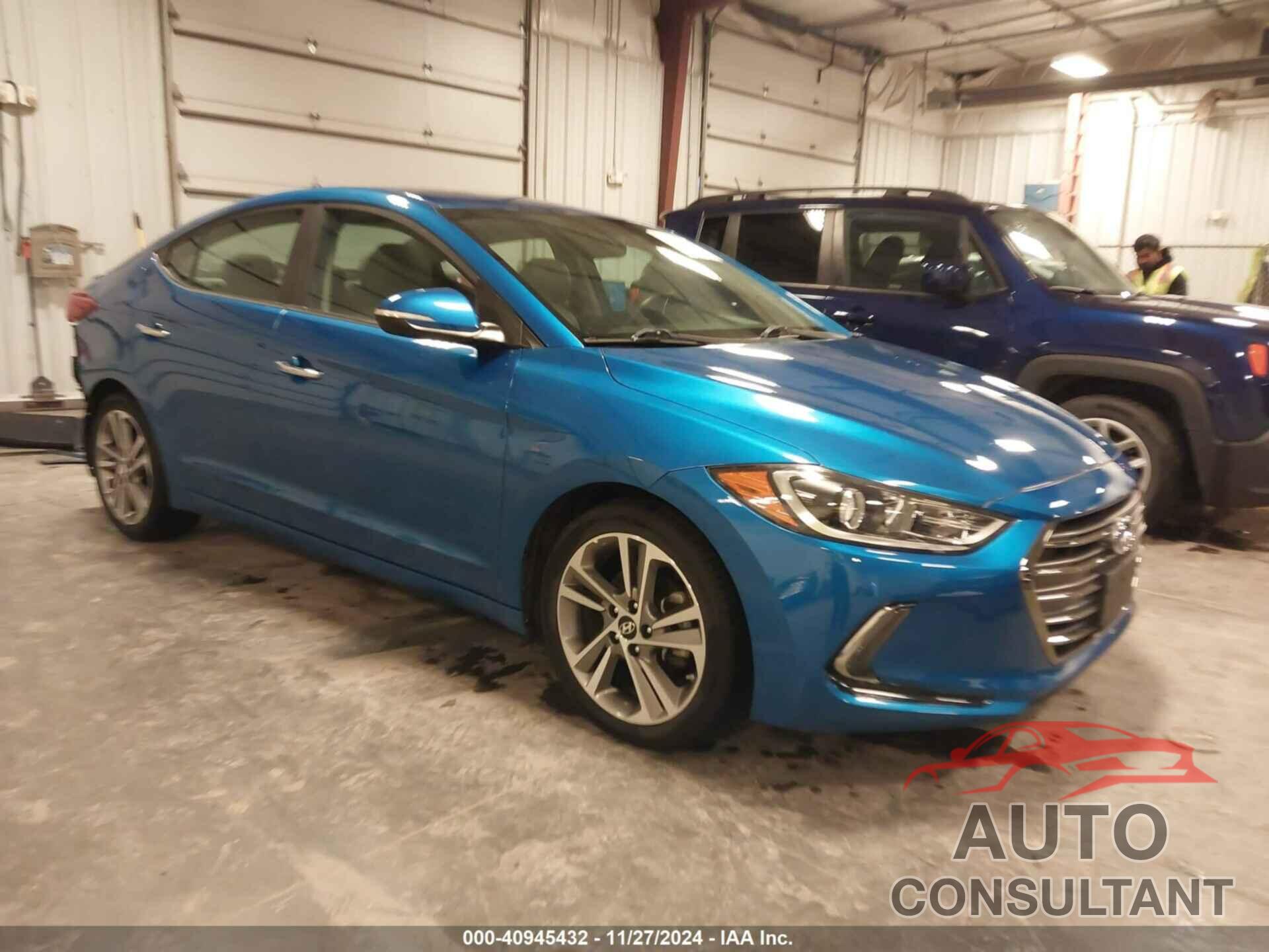 HYUNDAI ELANTRA 2017 - 5NPD84LF6HH076306