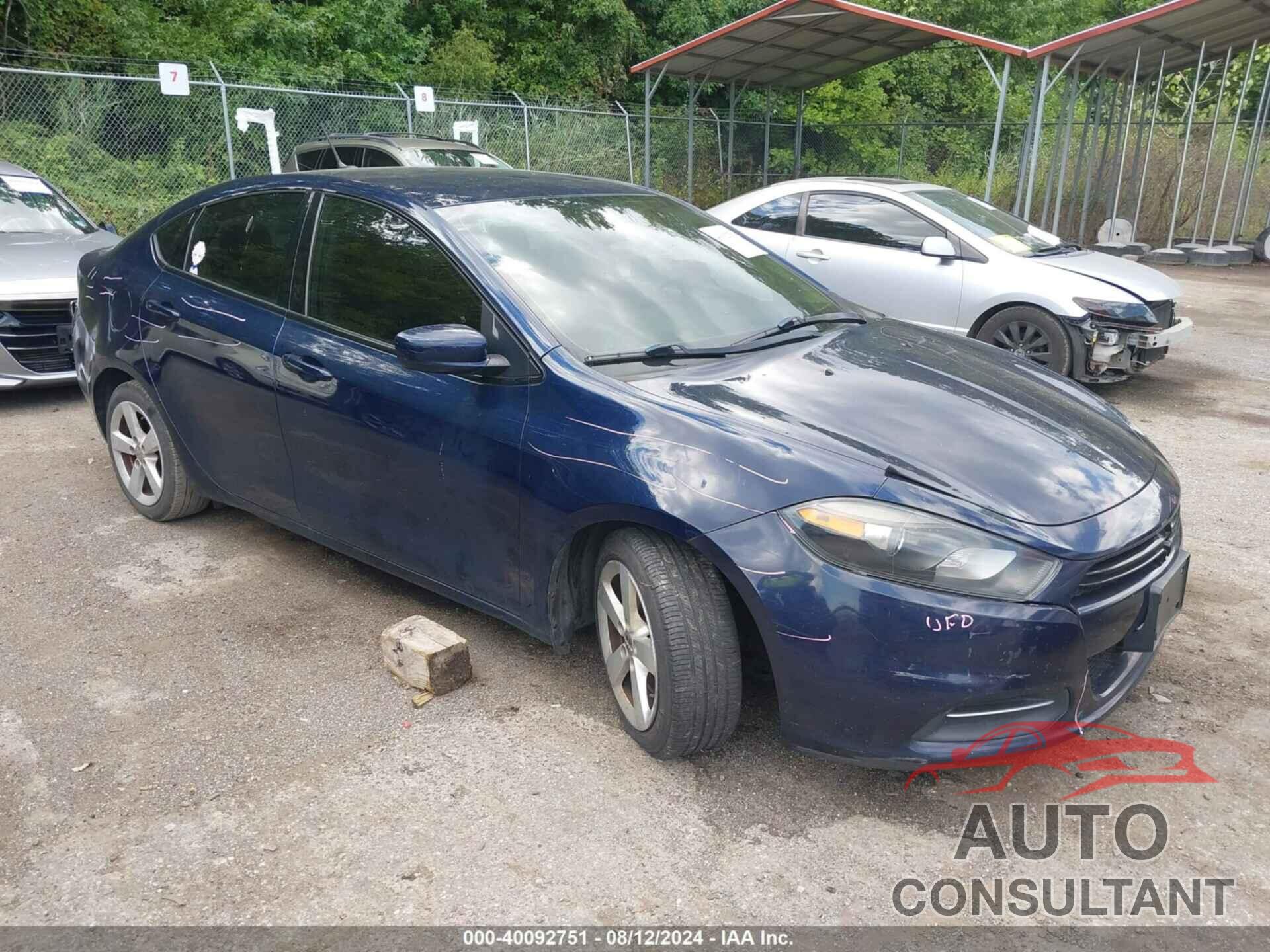 DODGE DART 2016 - 1C3CDFBB1GD593717