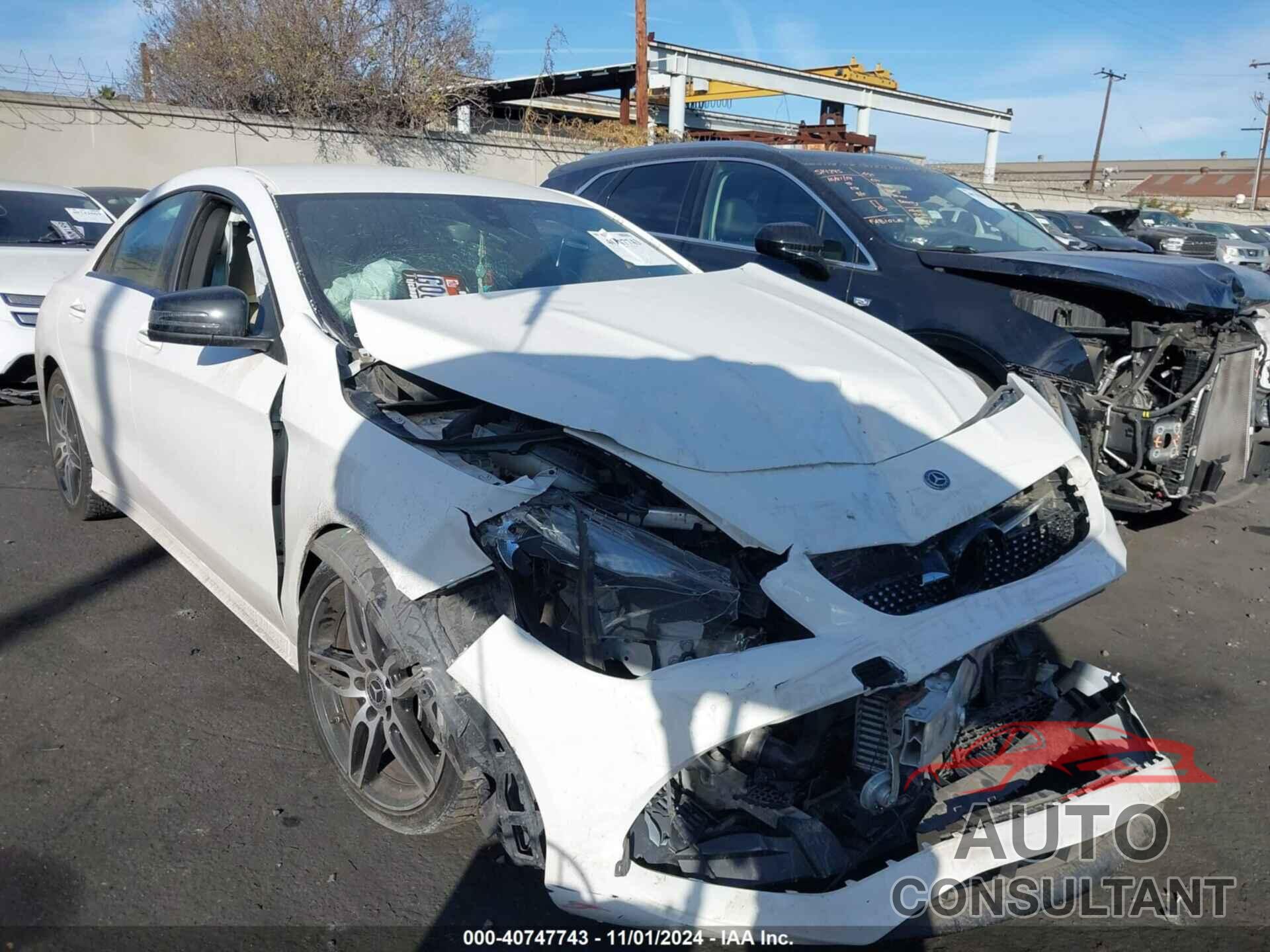 MERCEDES-BENZ CLA 250 2019 - WDDSJ4GB9KN729727