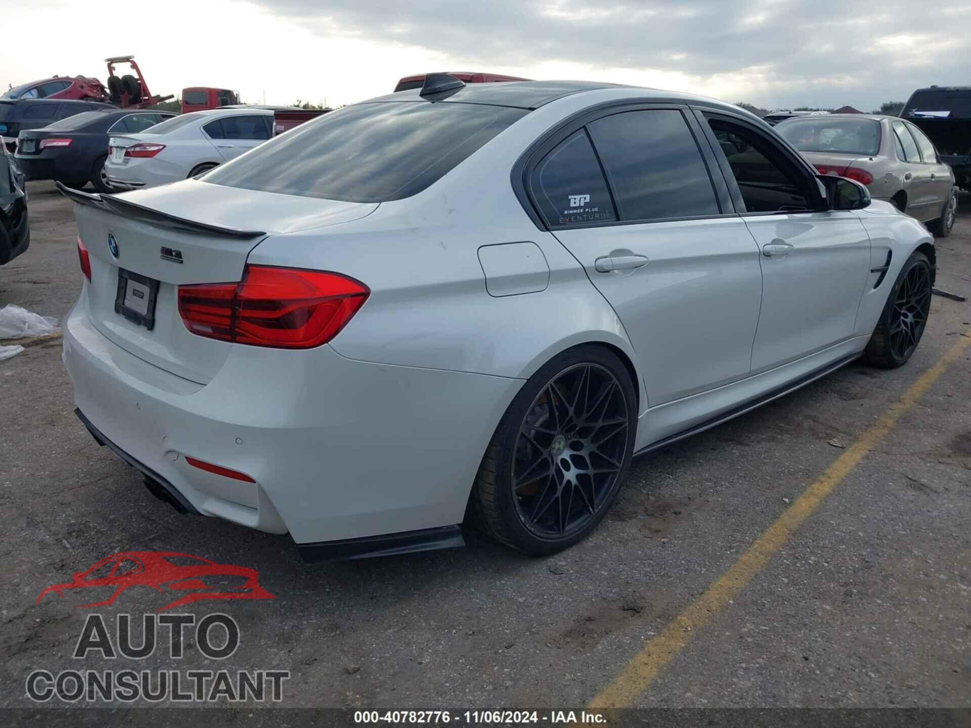 BMW M3 2018 - WBS8M9C54J5J78073
